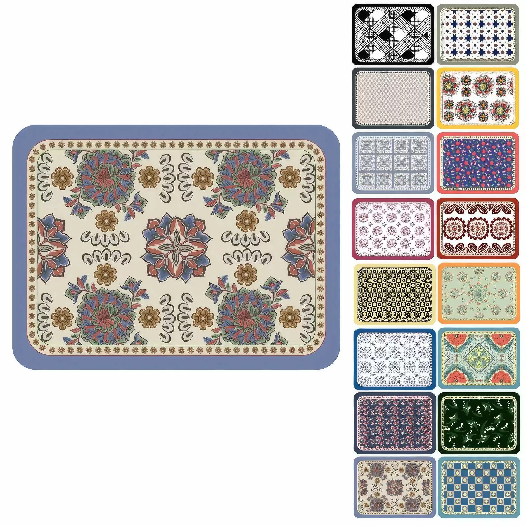 American Retro Leather Placemat