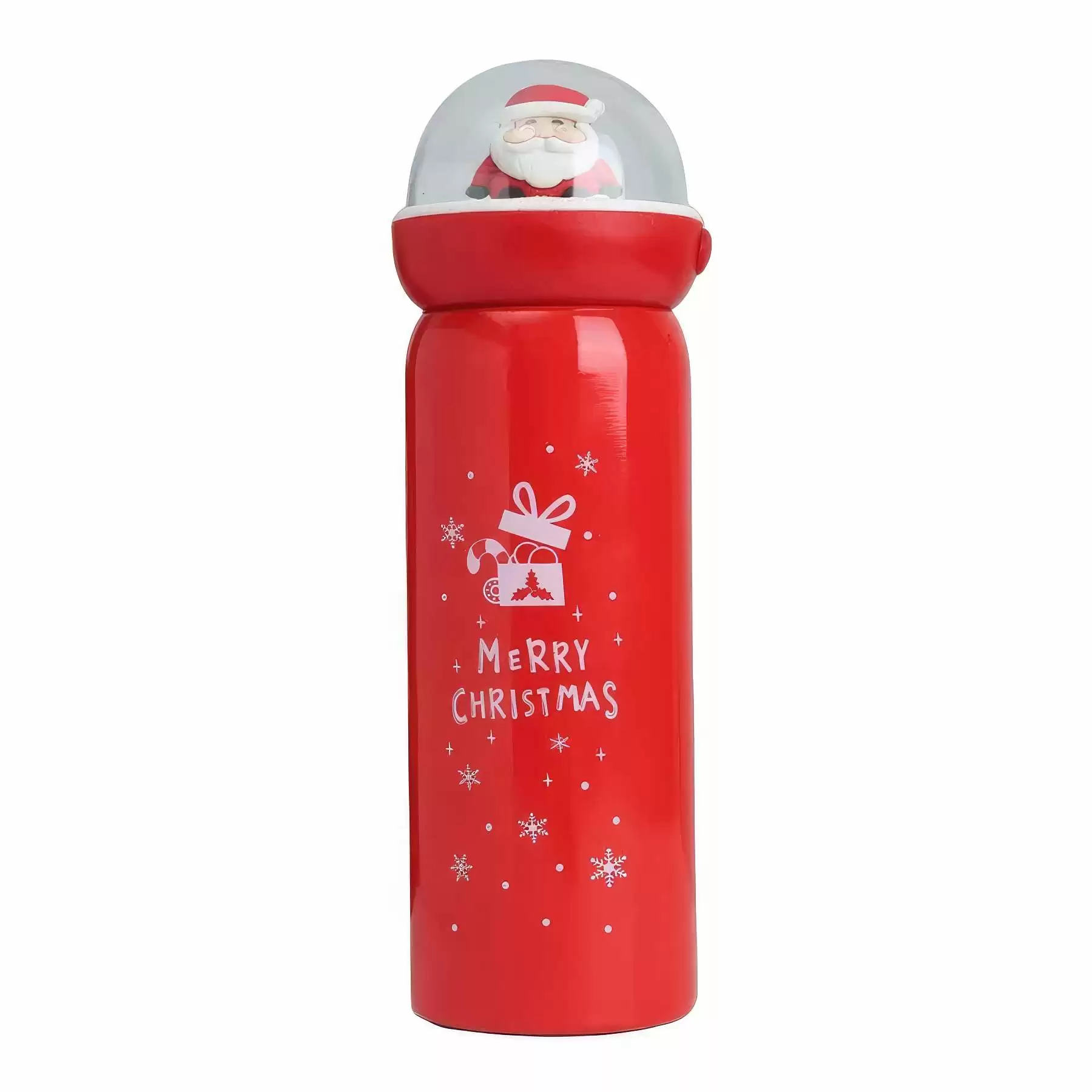 Christmas Santa Clause Stainless Steel Vacuum Water Bottle - Image 2