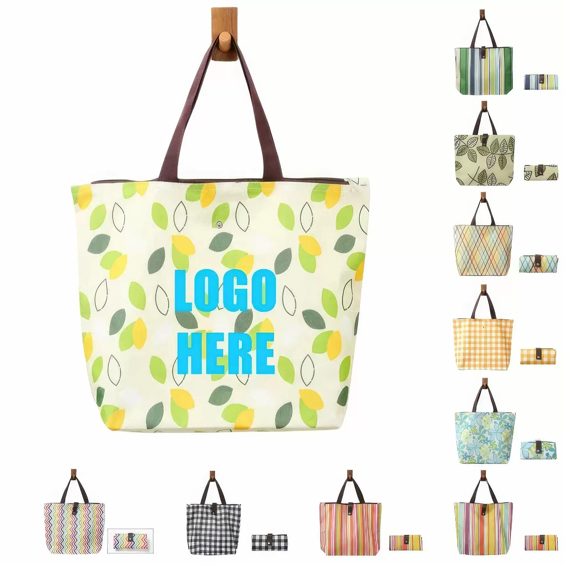 Custom Folding Oxford Fabric Shopping Bag