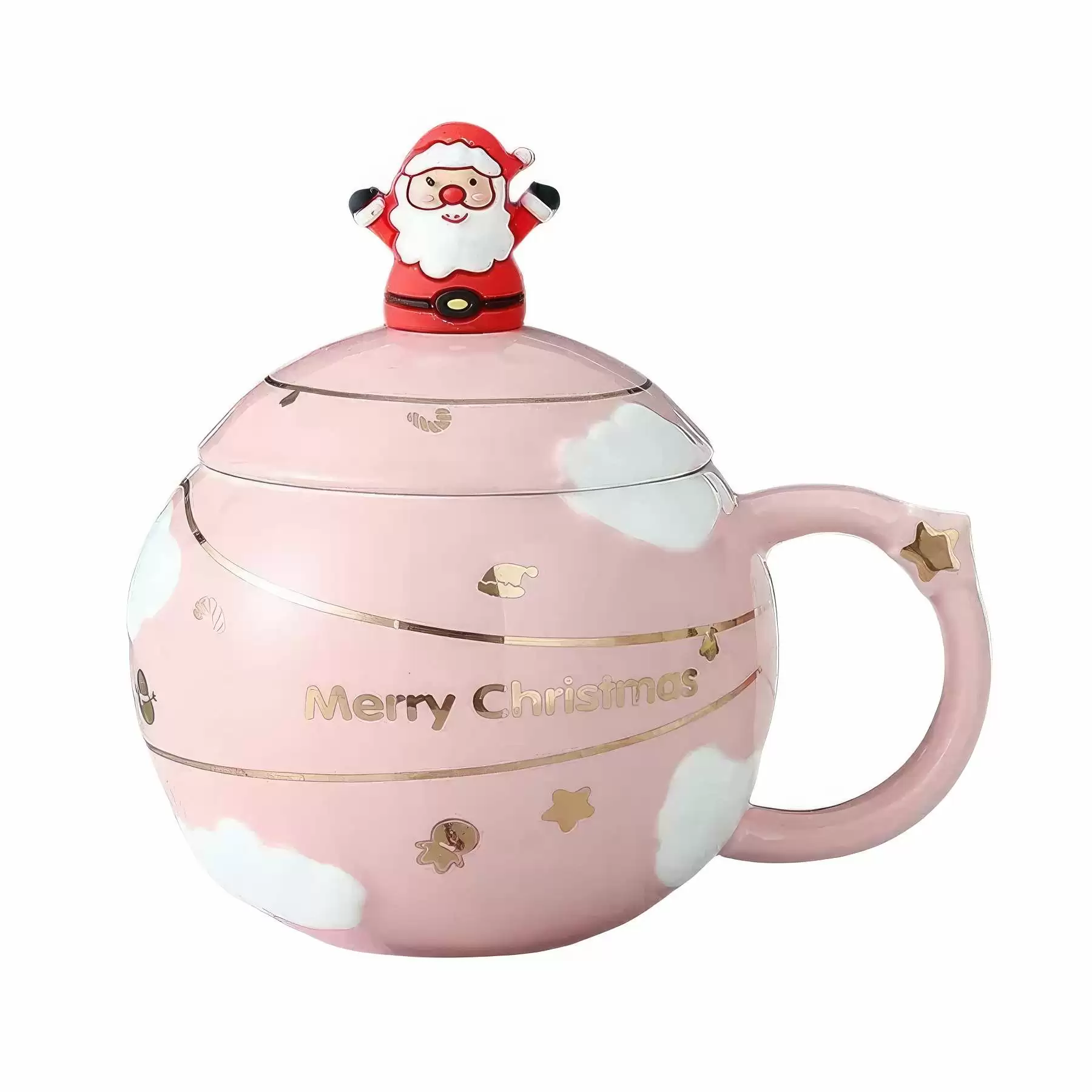Merry Christmas Santa Clause Cups Mug - Image 2