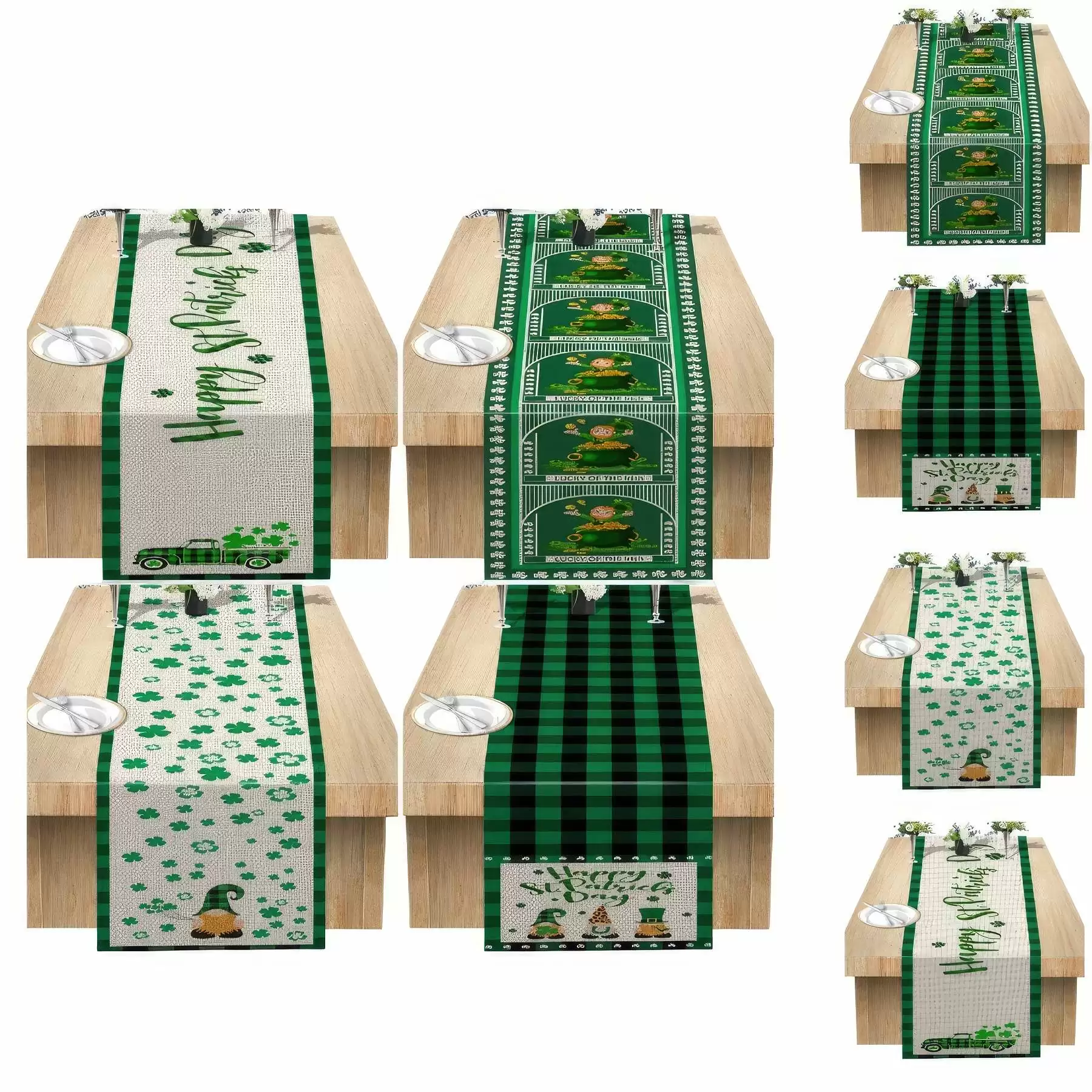 Happy St. Patrick's Day Table Runner