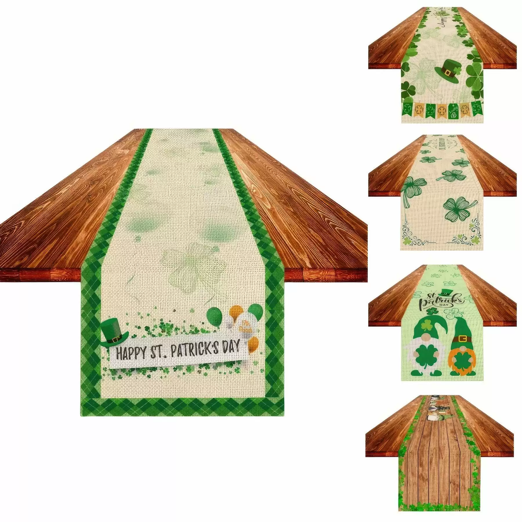 Happy St. Patrick's Day Table Runner