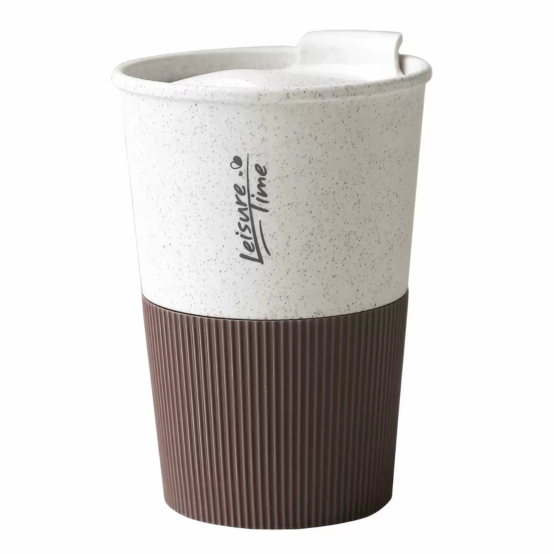 Custom 13.6 oz Wheat Fiber Coffee Travel Tumbler - Image 2