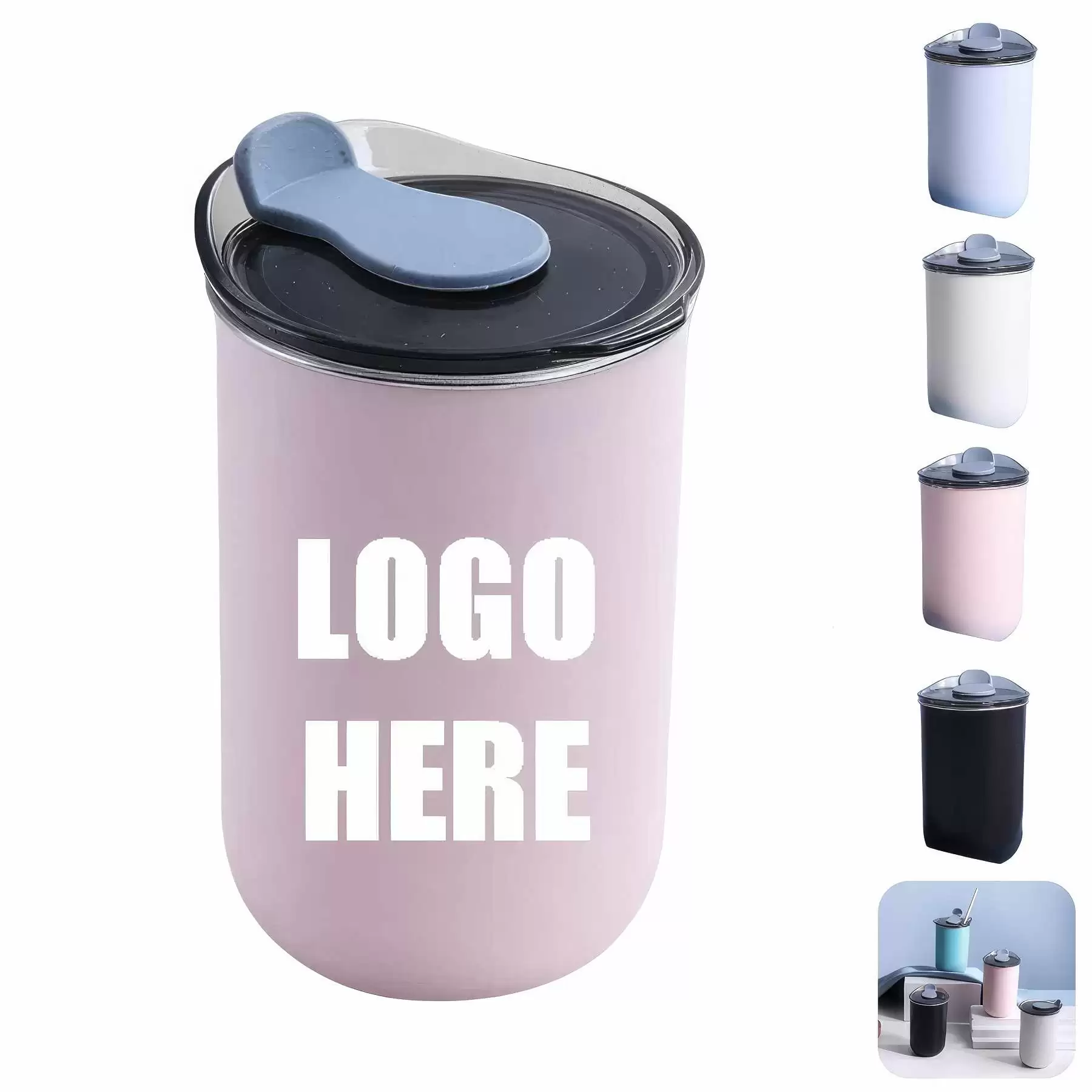 Custom 10 oz Stainless Steel Travel Coffee Mug