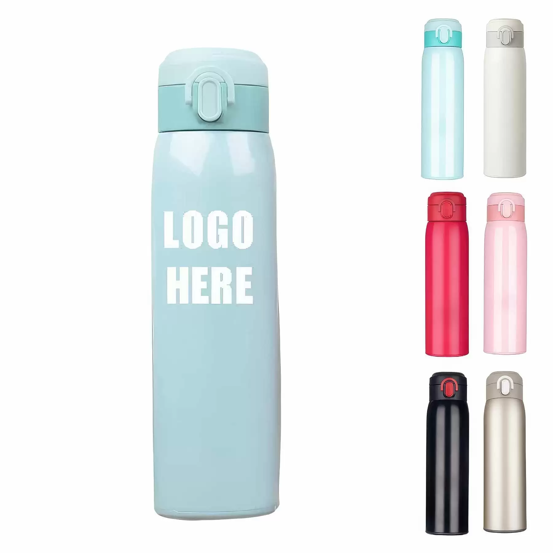 Custom 17 oz Stainless Steel Vacuum Insulated Water Bottle
