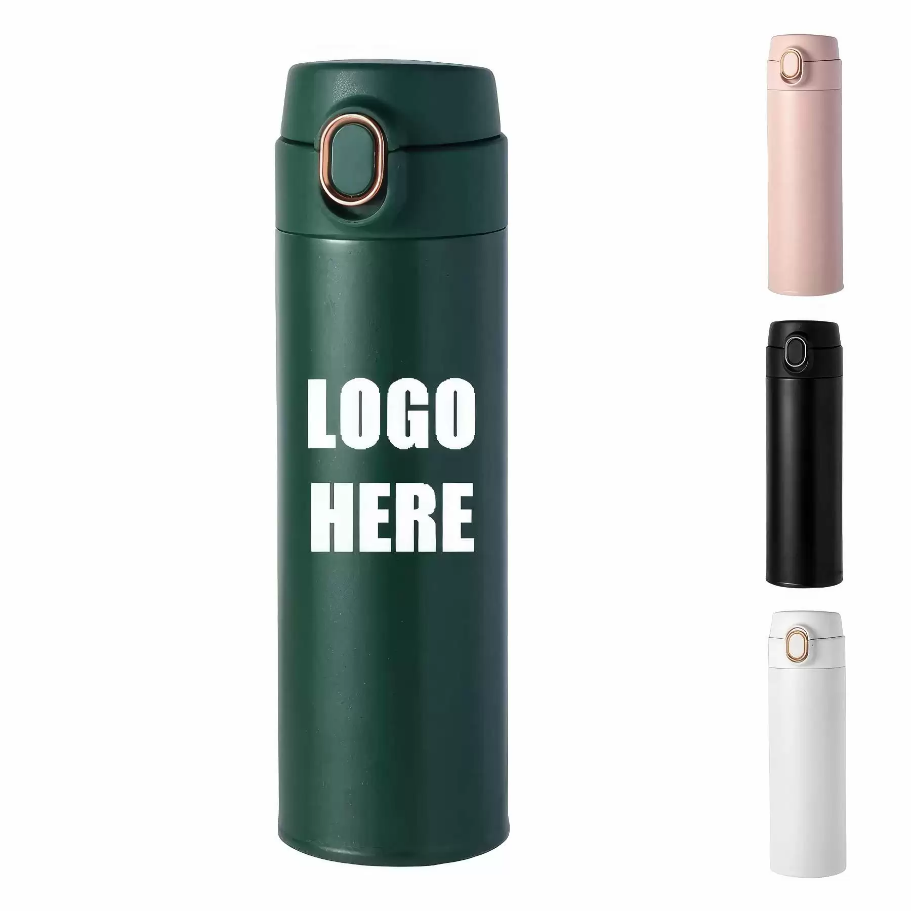 Custom 17 oz Stainless Steel Vacuum Insulated Water Bottle