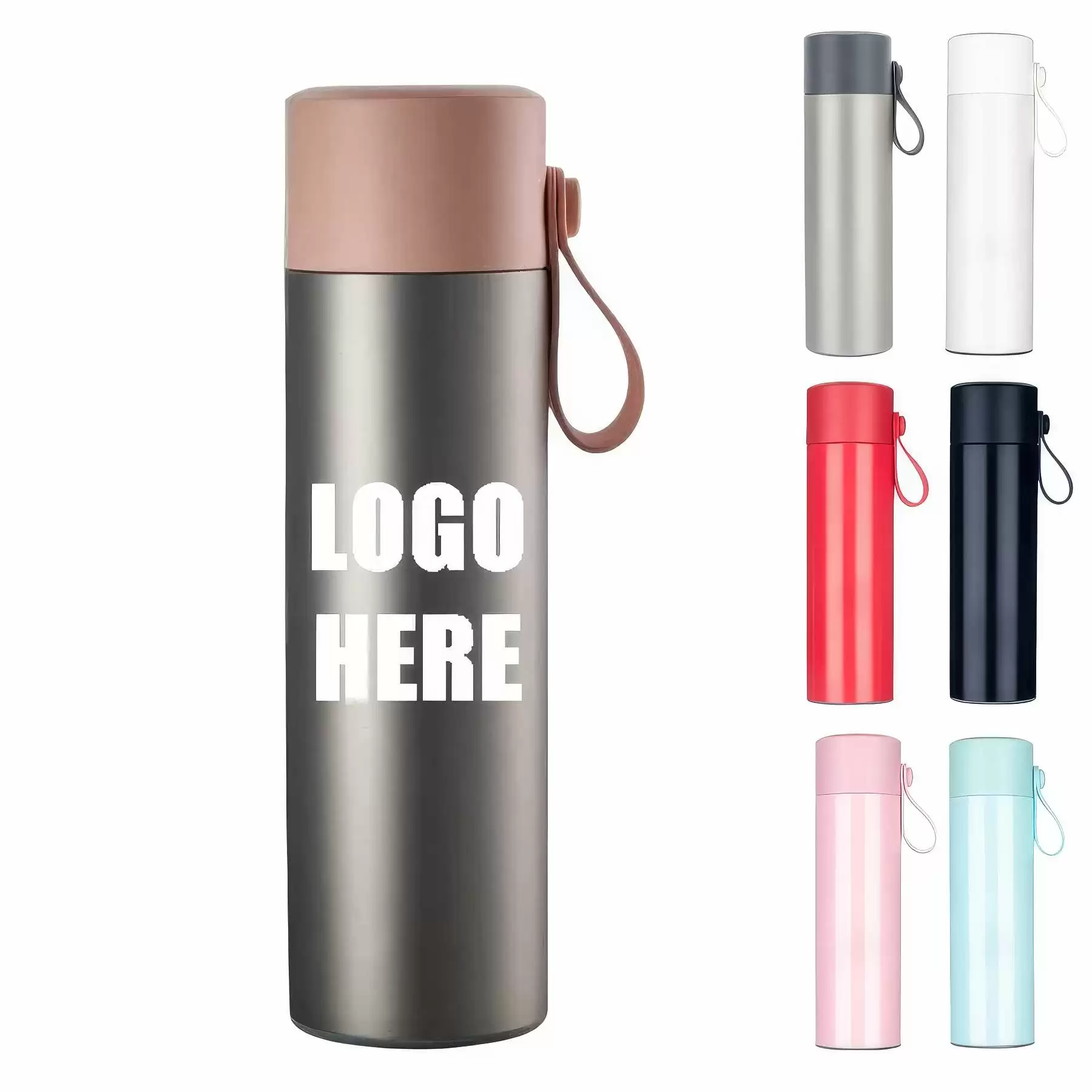 Custom 17 oz Stainless Steel Vacuum Insulated Water Bottle