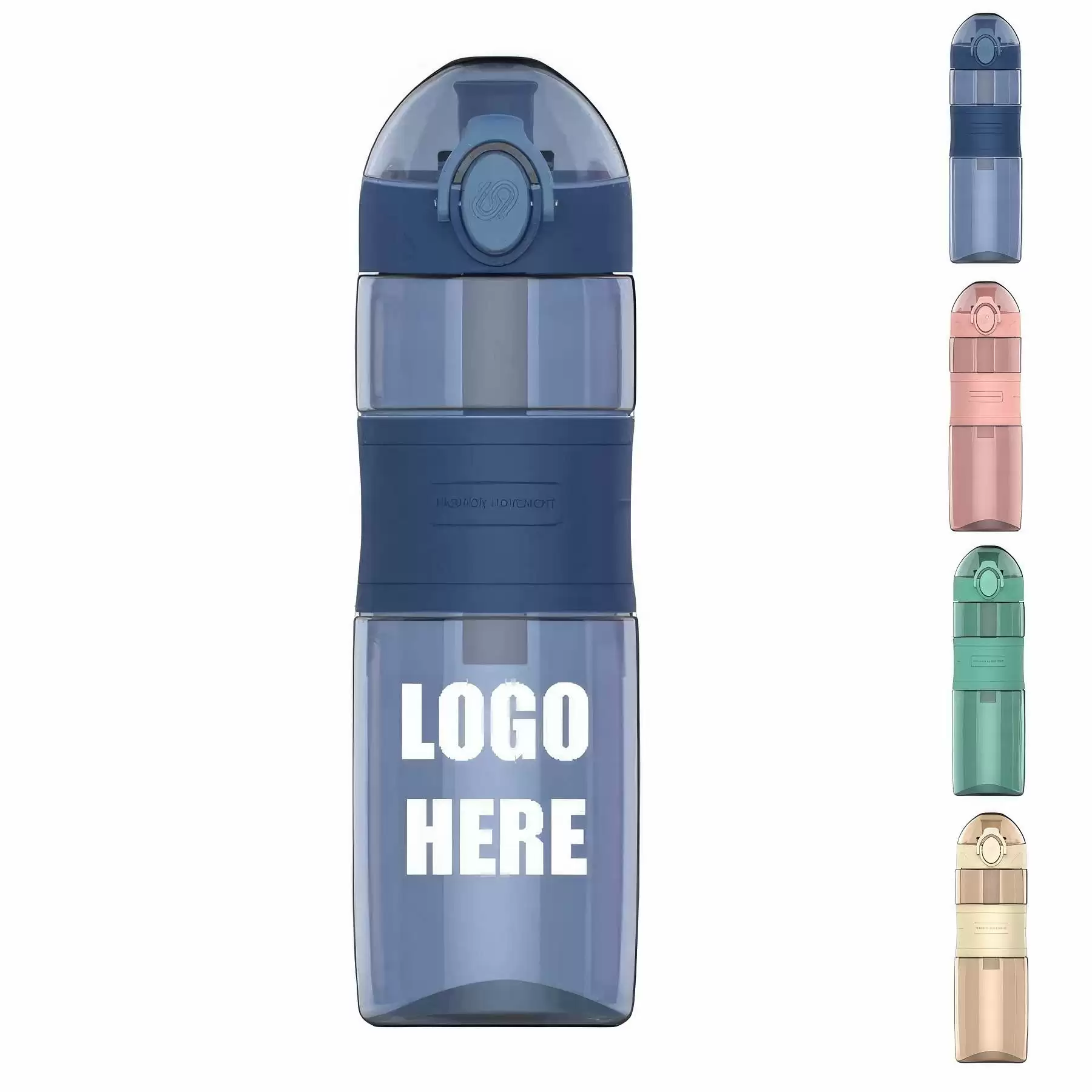 Custom 20 oz PC Material Frosted Water Bottle