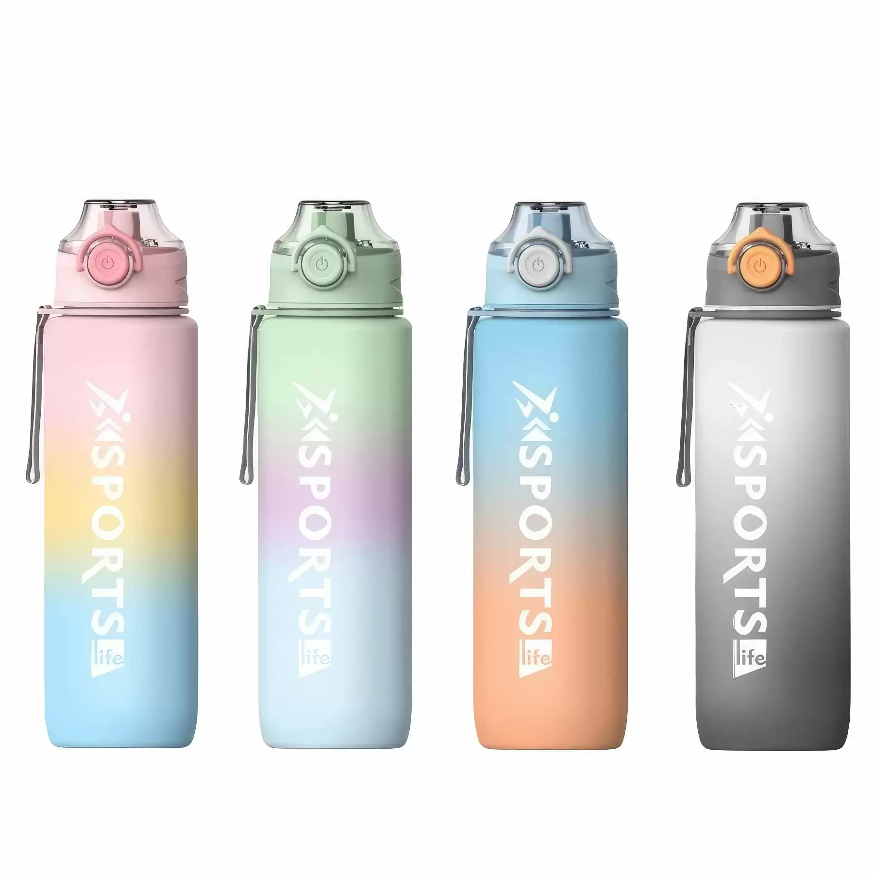 Custom 34 oz PC Material Frosted Water Bottle
