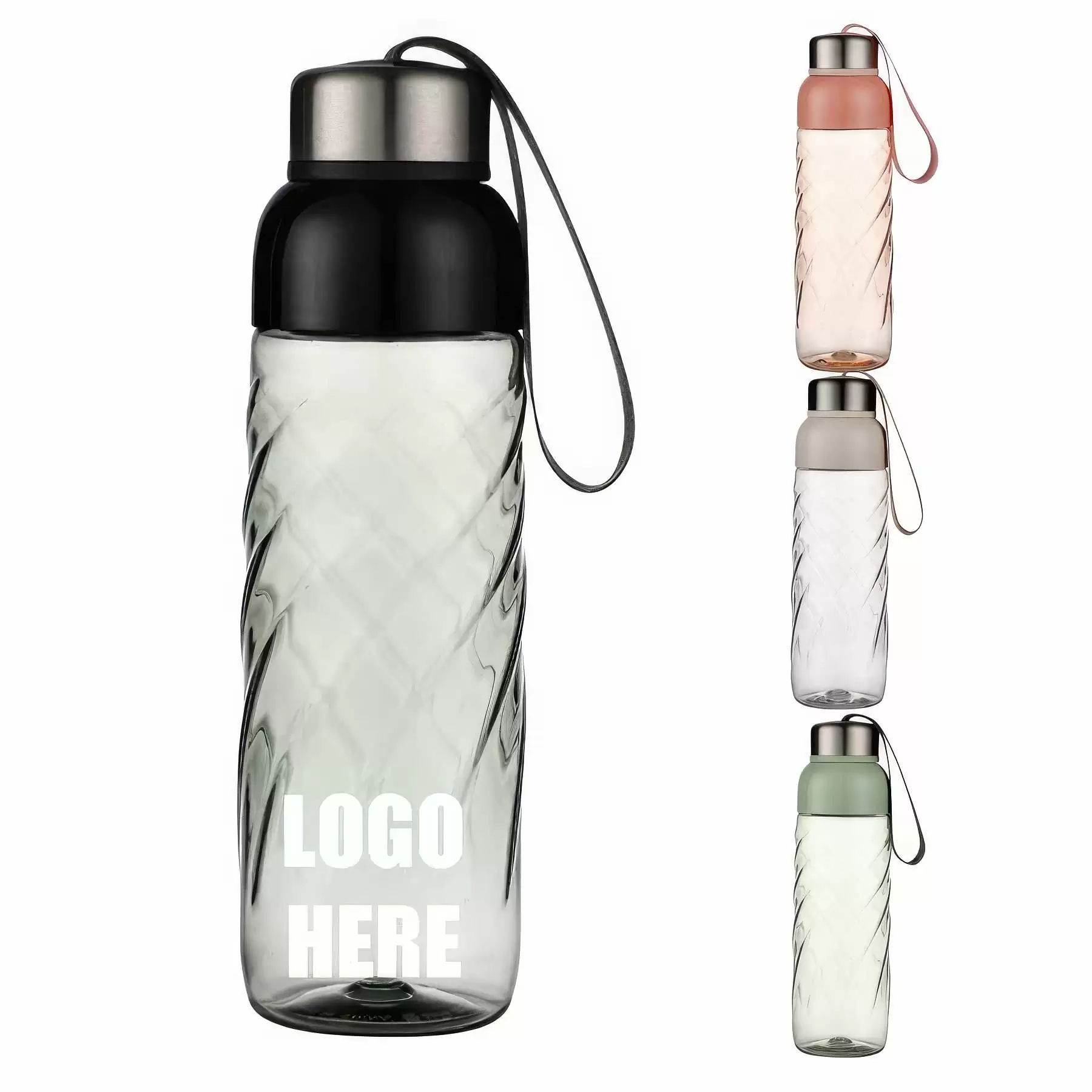 Custom 20 oz Tritan Material Screw Thread Sports Bottle