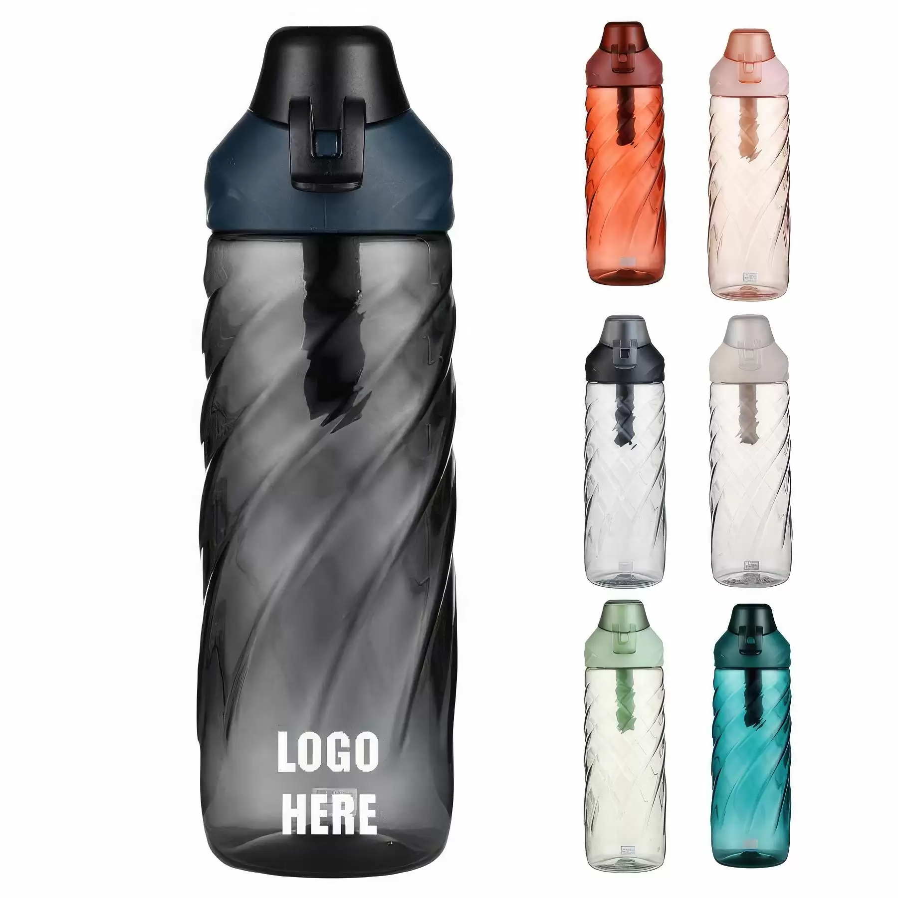 Custom 20 oz Tritan Material Screw Thread Water Bottle