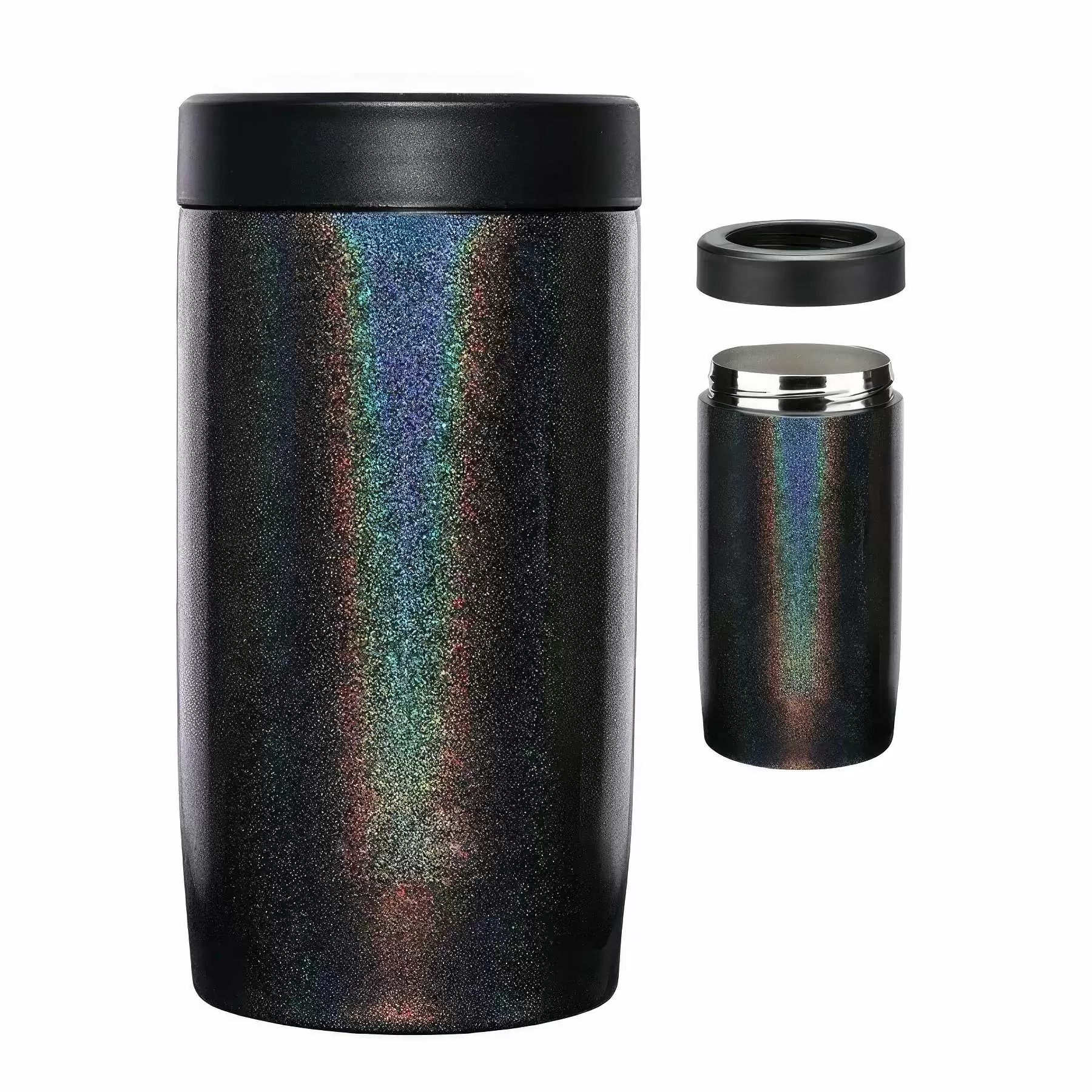 Custom 4-in-1 Stainless Steel Insulated Beer Can Holder - Image 2