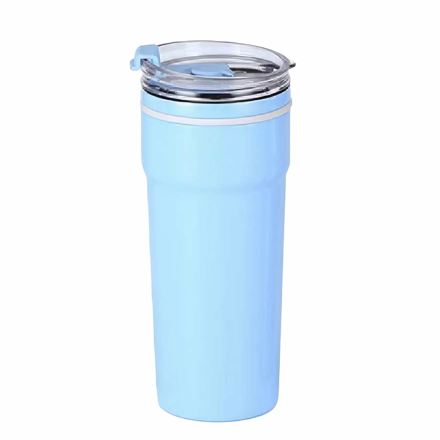 Custom 18 oz Stainless Steel Travel Coffee Mug With Straw - Image 2