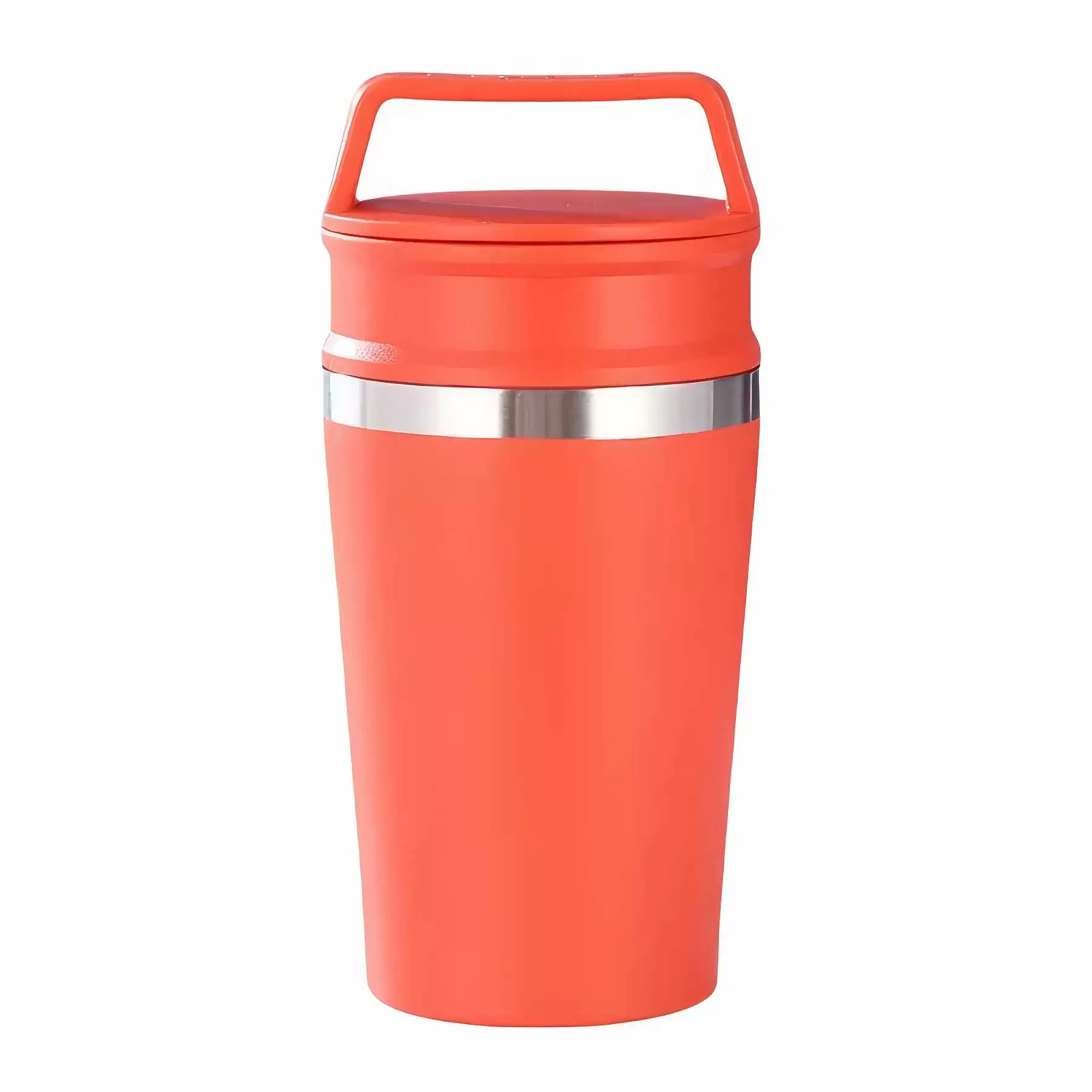 Custom 12 oz Stainless Steel Travel Mug With Handle - Image 2