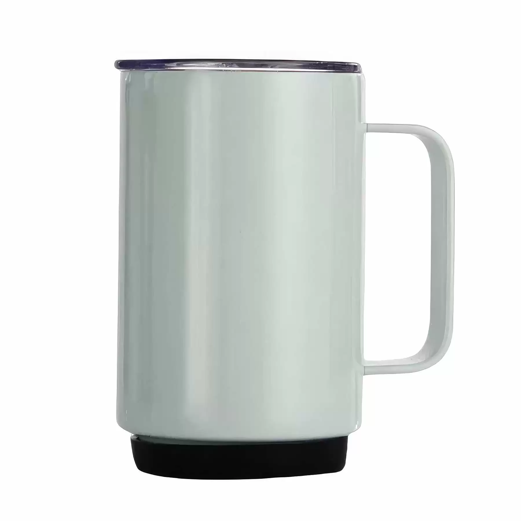 Custom 10 oz Stainless Steel Travel Mug With Handle - Image 2