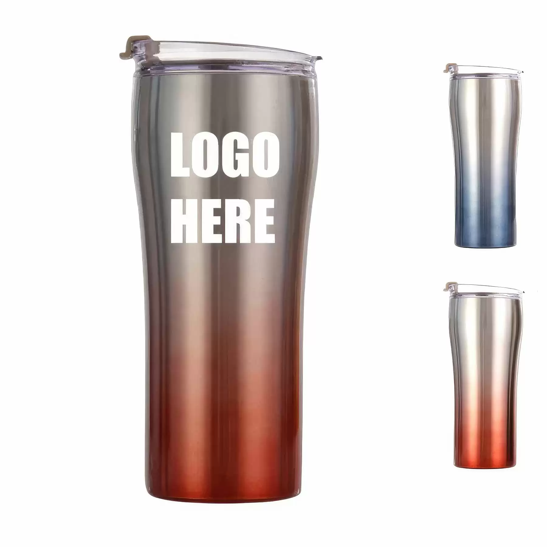 Custom 19 oz Stainless Steel Travel Coffee Tumbler With Lid