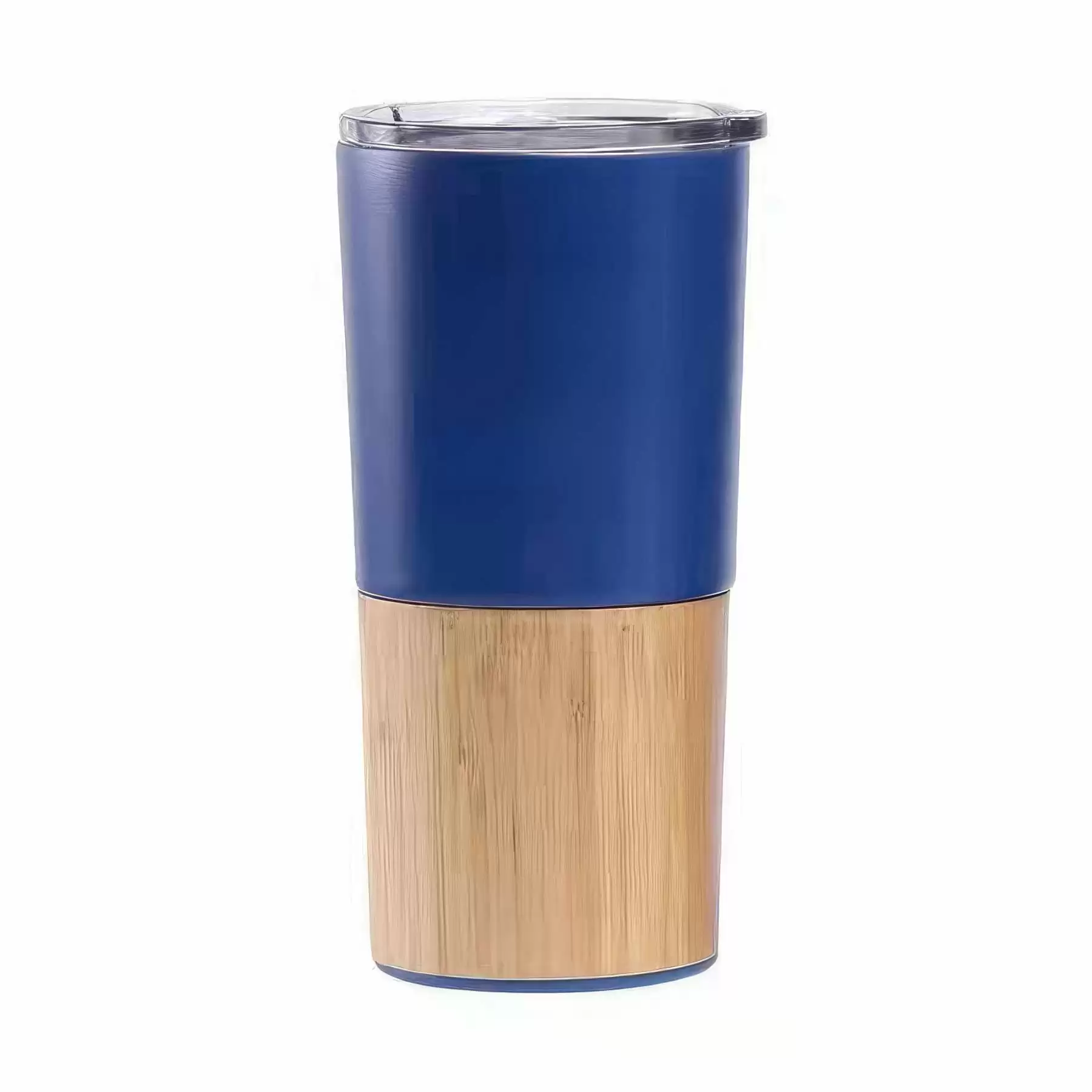 Custom 20 oz Insulated Bamboo Travel Tumbler With Lid - Image 2