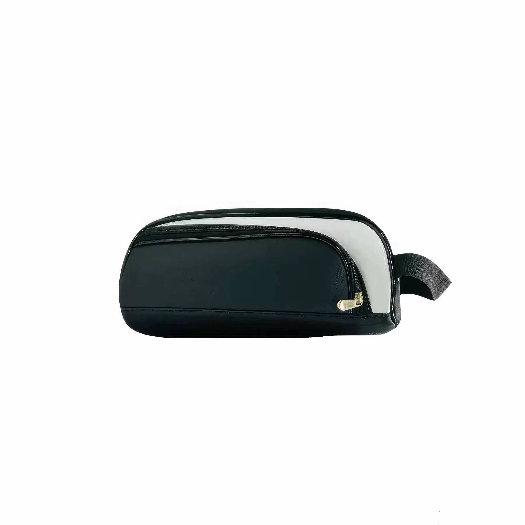 Custom Gift Colorblock PU Leather Golf Shoe Bag - Image 2