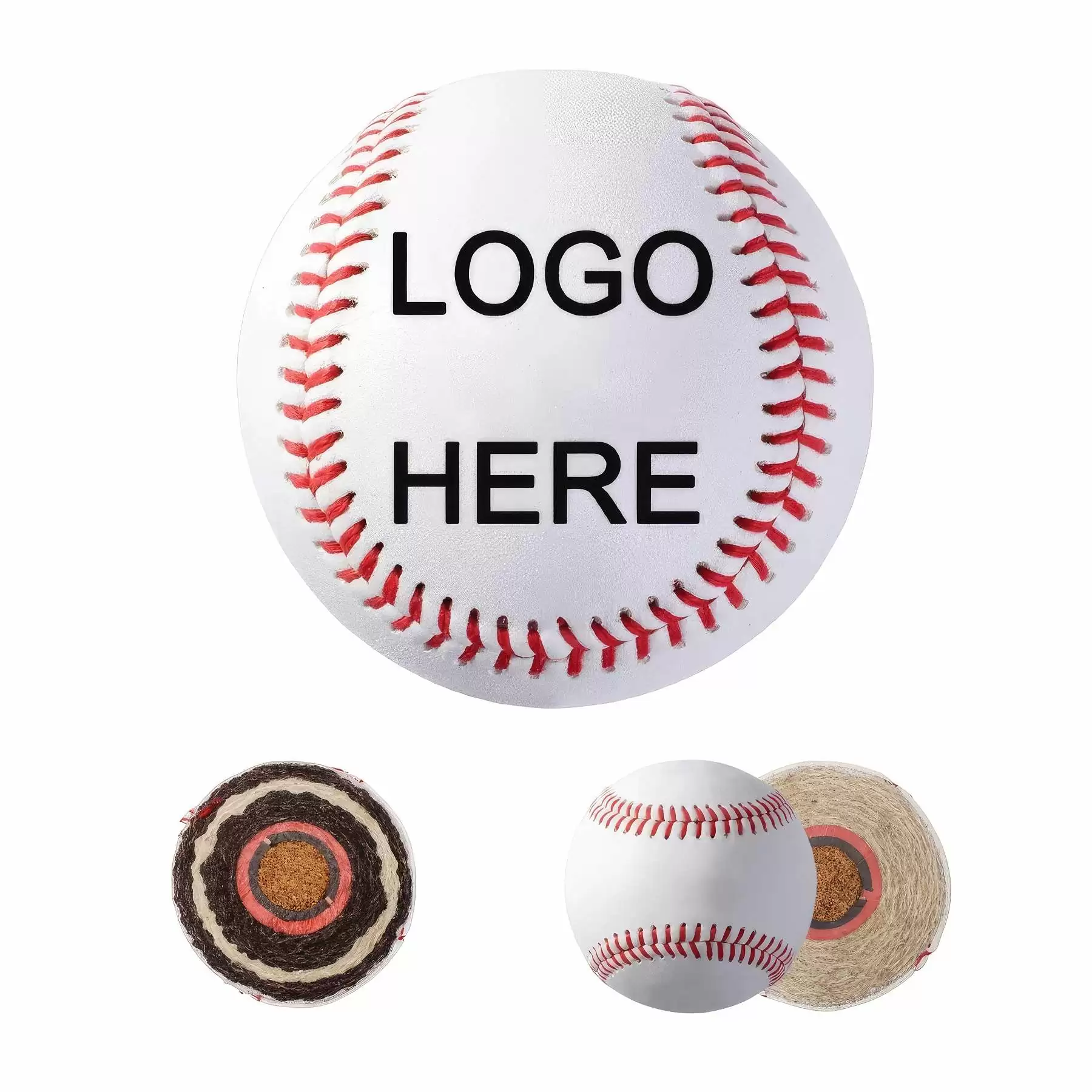 Custom Gift Quality Full-Grain Leather Baseball
