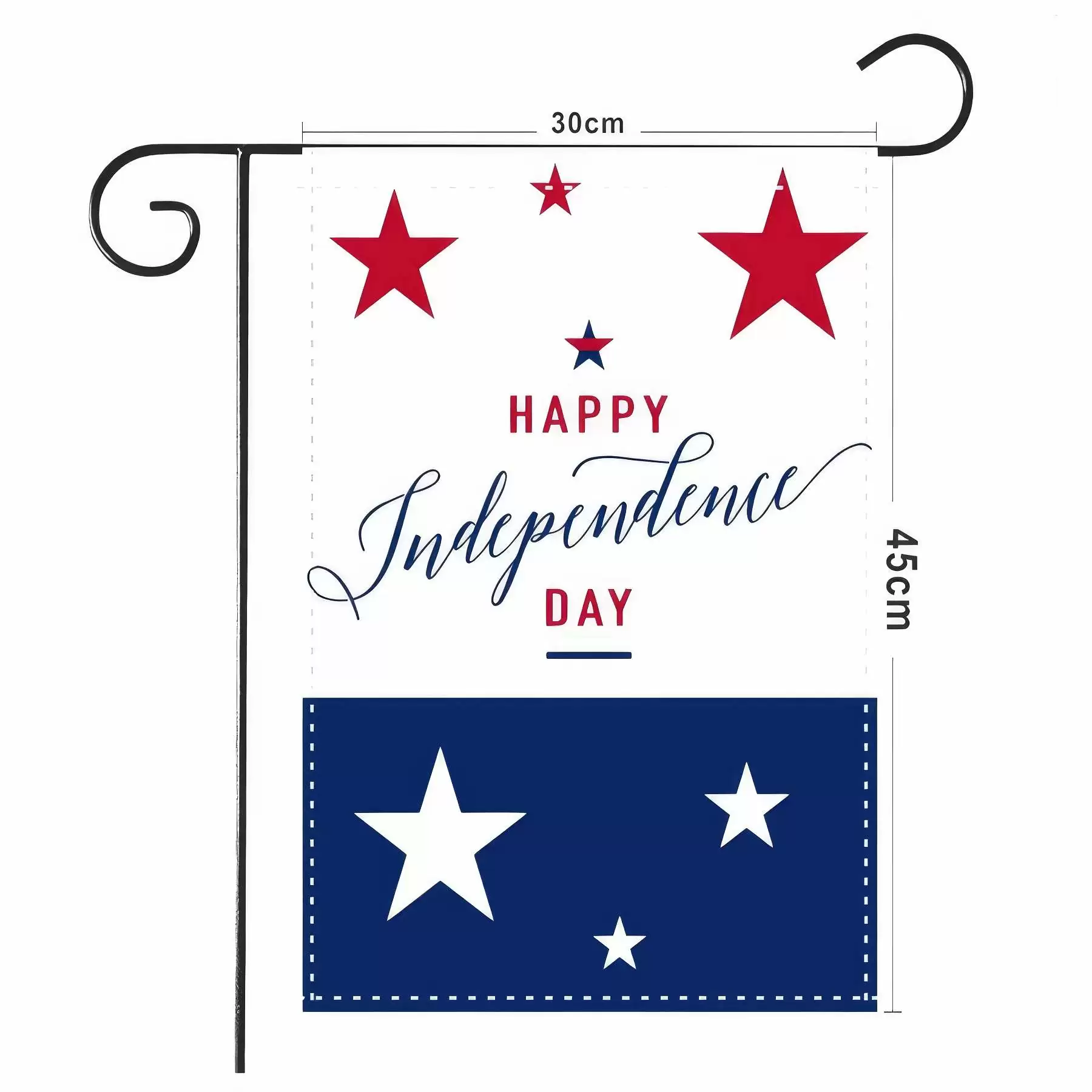 Independence Day Yard Outdoor Garden Flags - Image 2