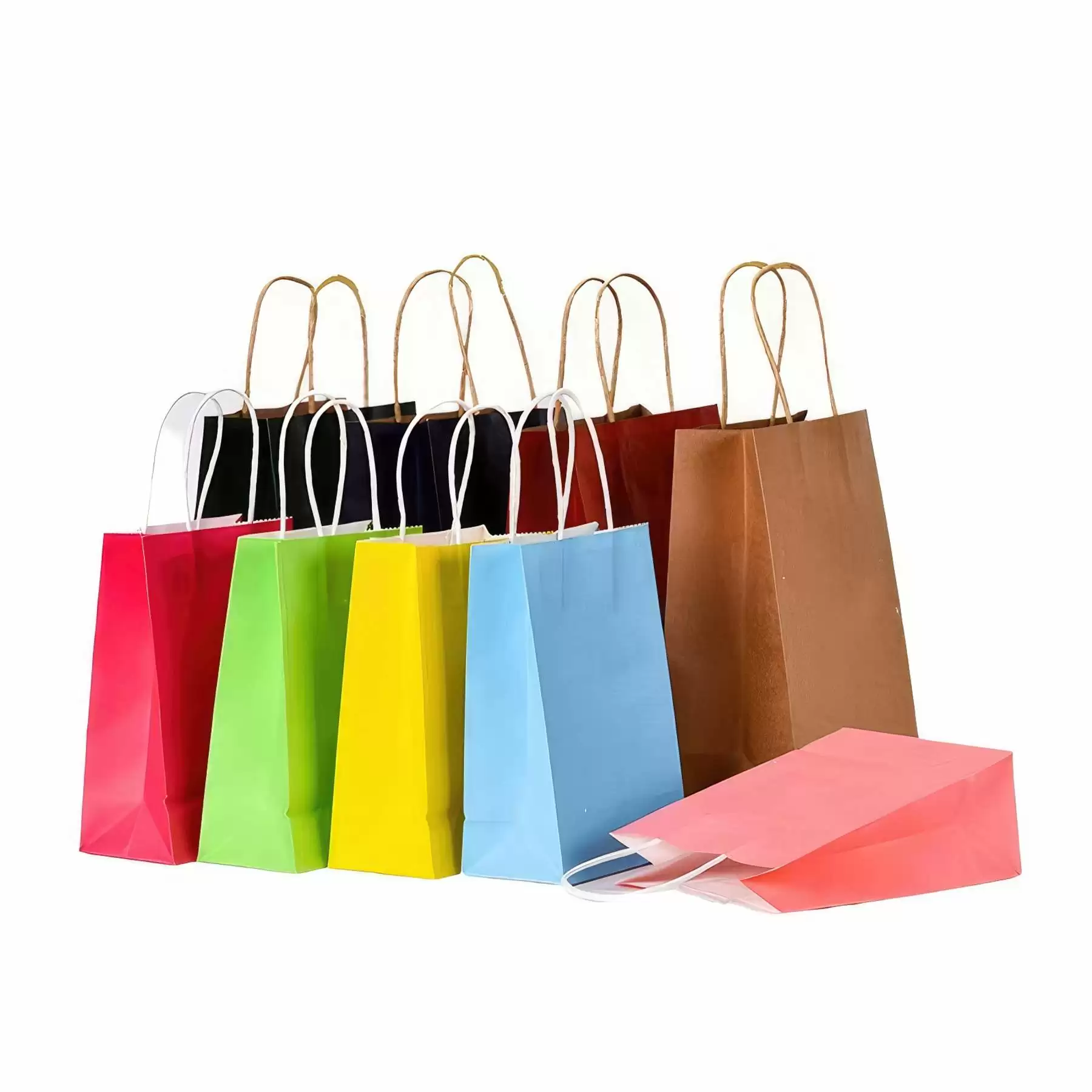 Custom Kraft Paper Bags - Image 2