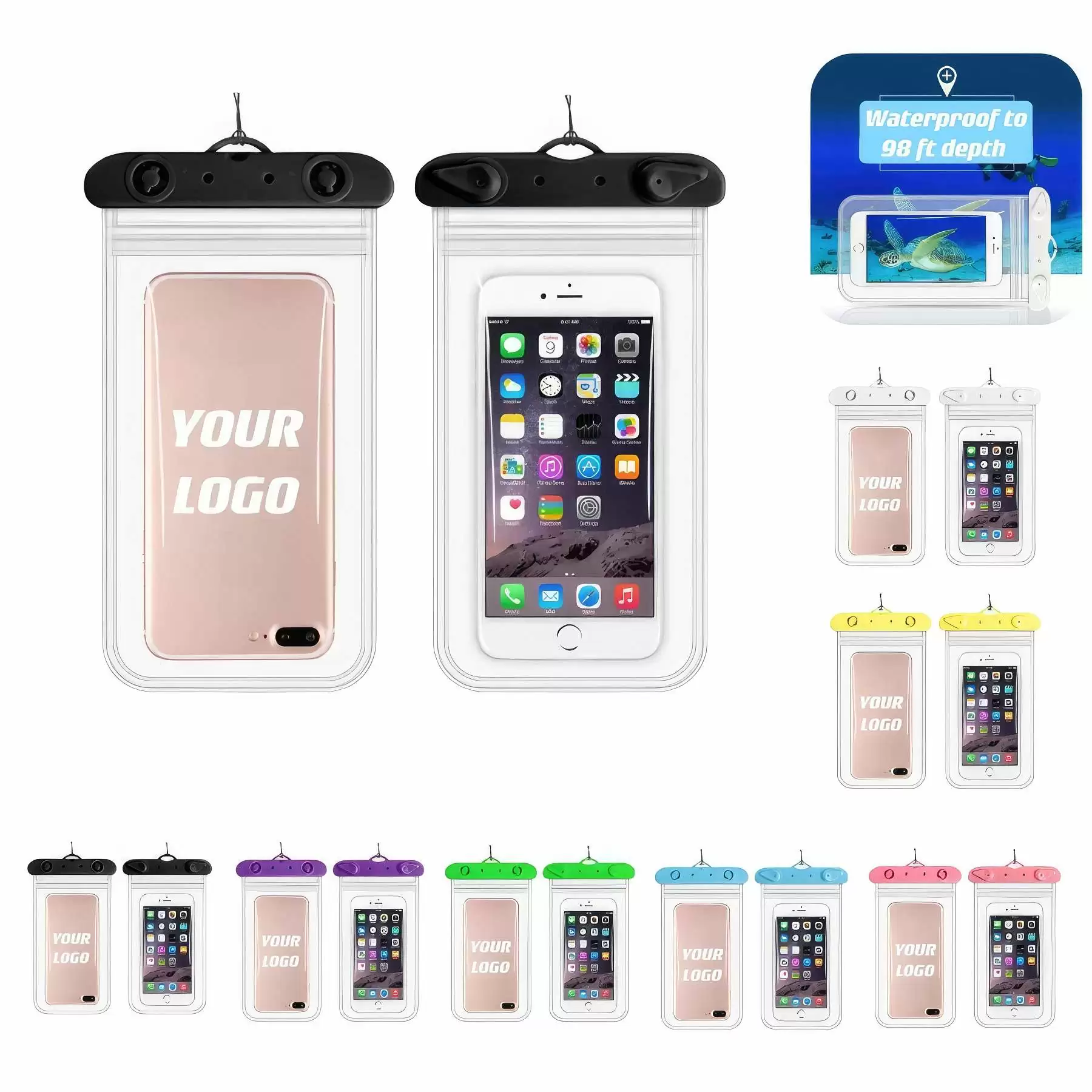 Custom Waterproof Phone Pouch