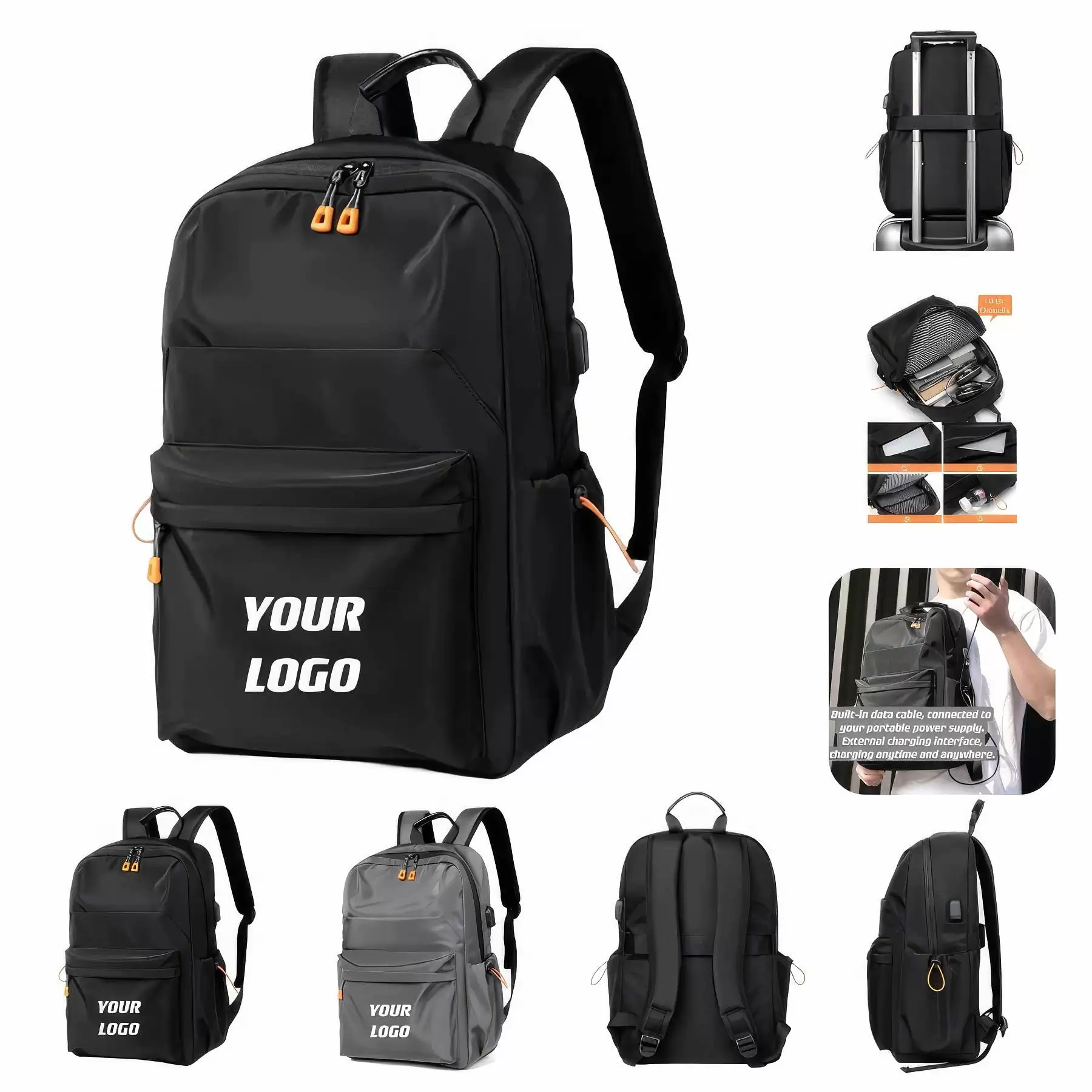 Custom Laptop Backpack & College Bookbags