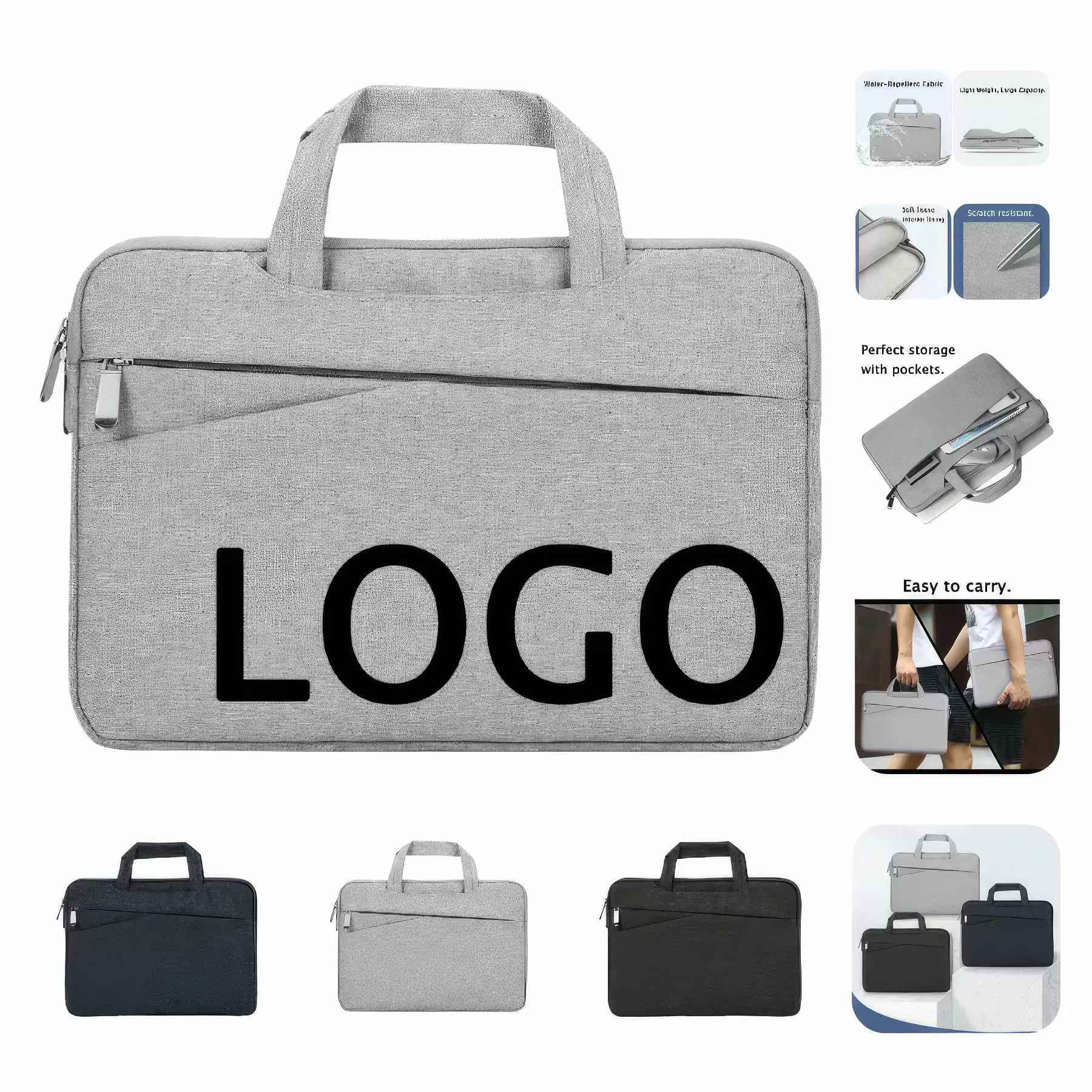 Custom Laptop Tablet Sleeve Bag & Computer Protective Case 12"