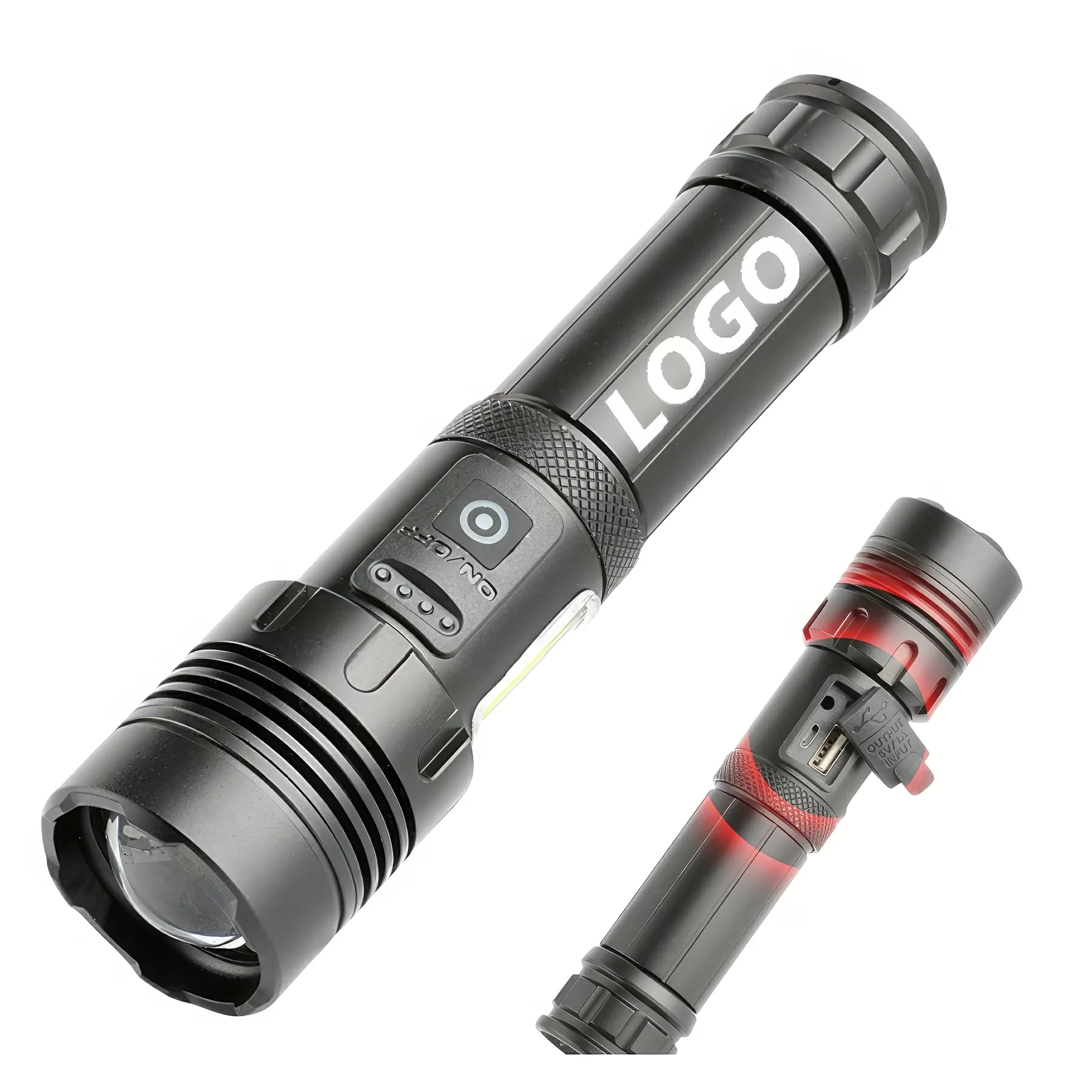 Custom Zoomable Flashlights With High Lumens