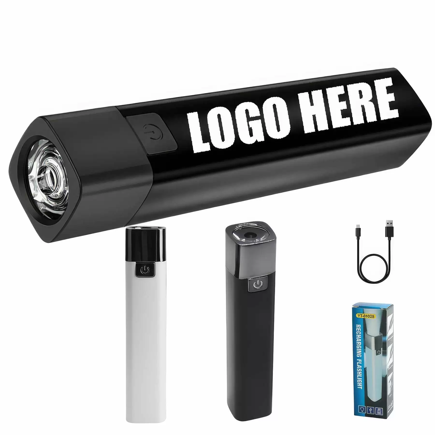 Custom Rechargeable Mini LED Flashlights