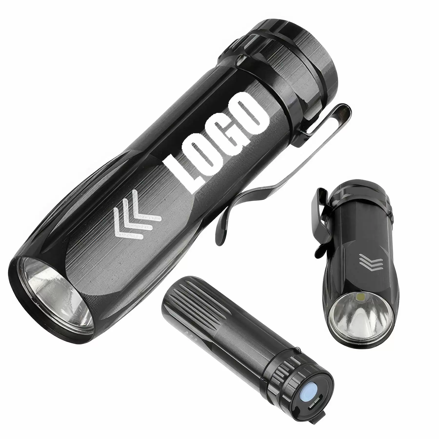 Custom Rechargeable Mini LED Flashlights