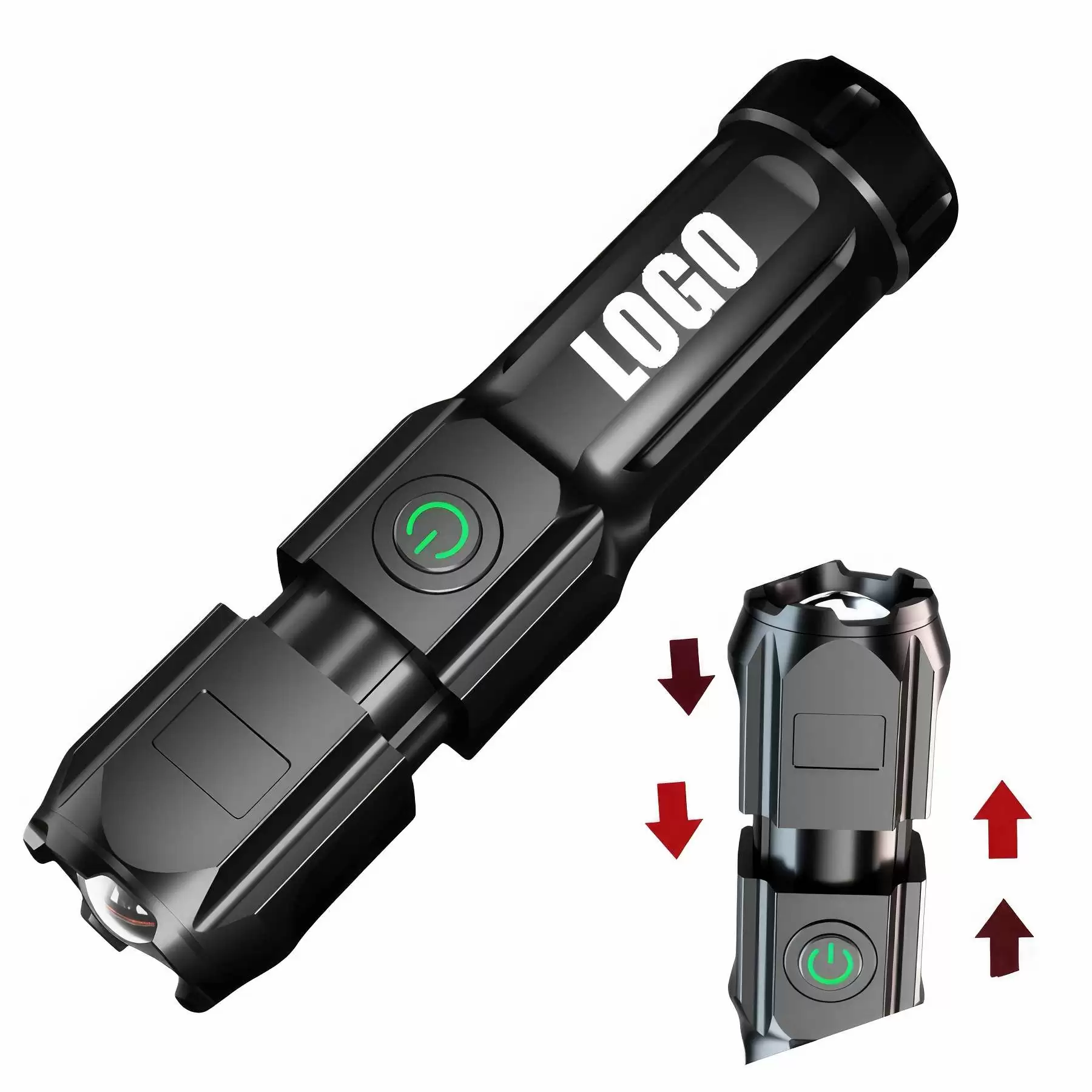 Custom Rechargeable Mini LED Flashlights