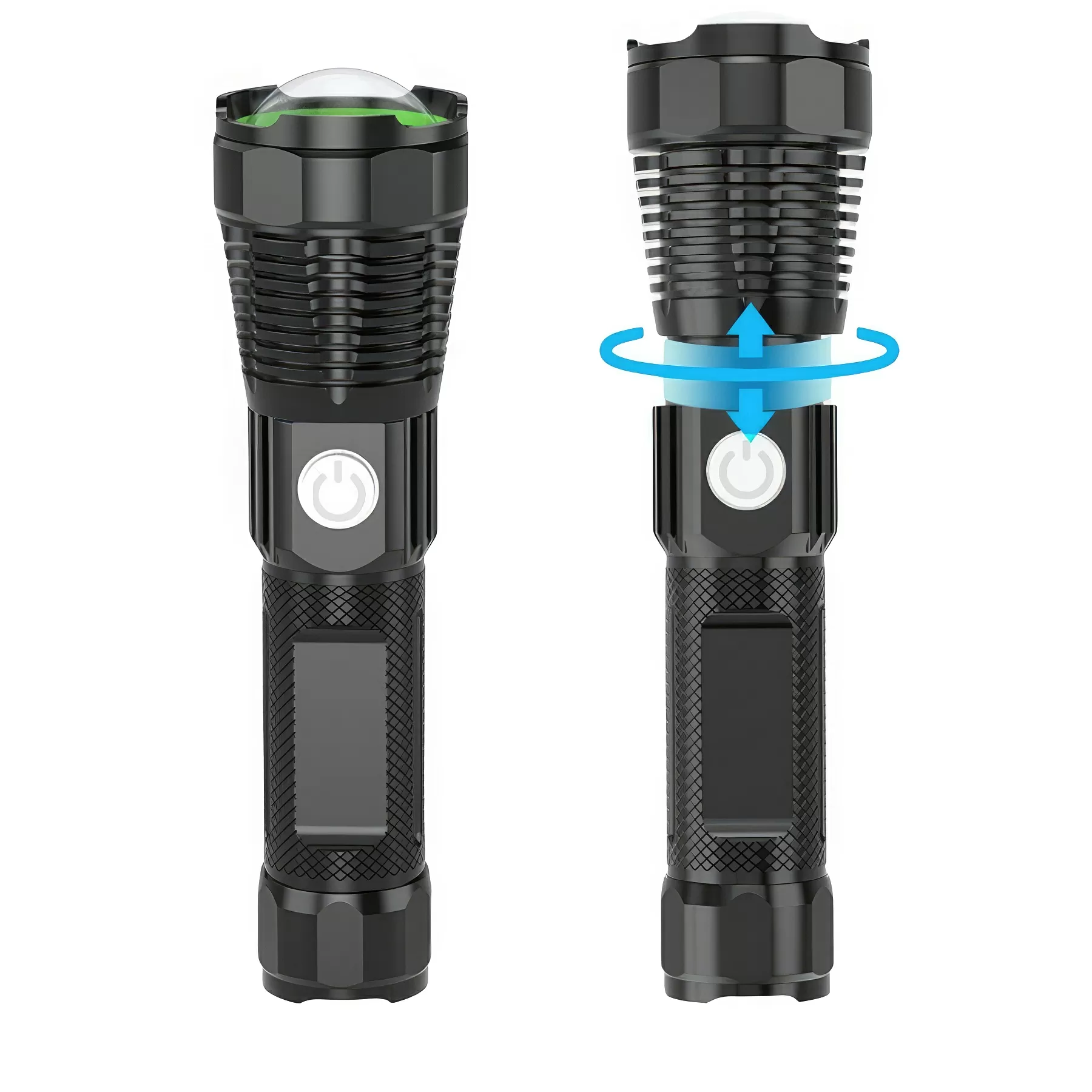 Custom Rechargeable Zoomable Flashlights - Image 2