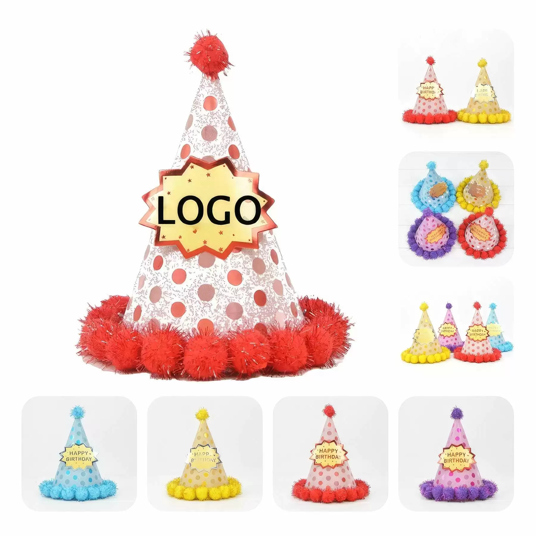Cake Celebration Decoration & Birthday Party Kids Game Hat
