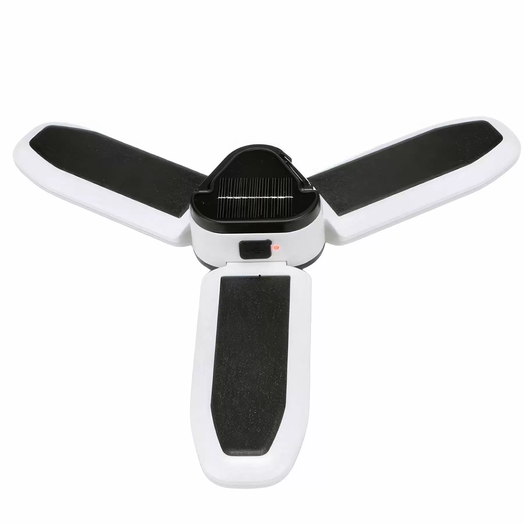 Custom Collapsible Clover Style LED Solar Lantern - Image 2