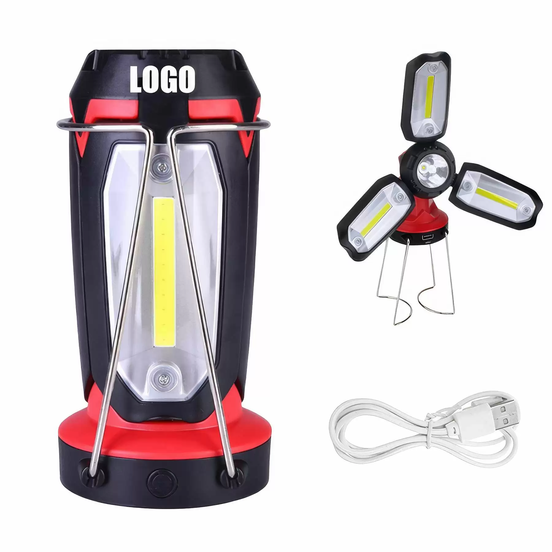 Custom Collapsible Clover Style LED Lantern - Image 2