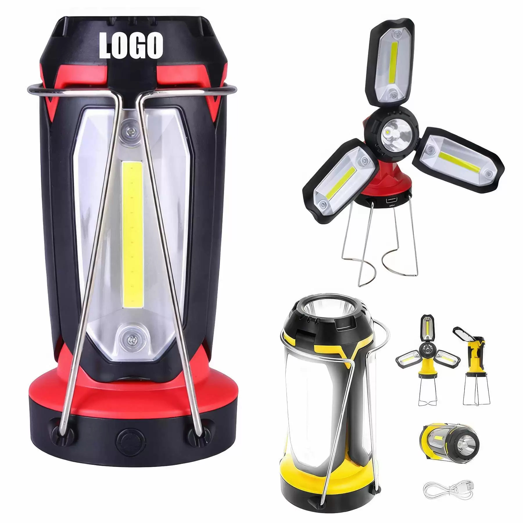 Custom Collapsible Clover Style LED Lantern