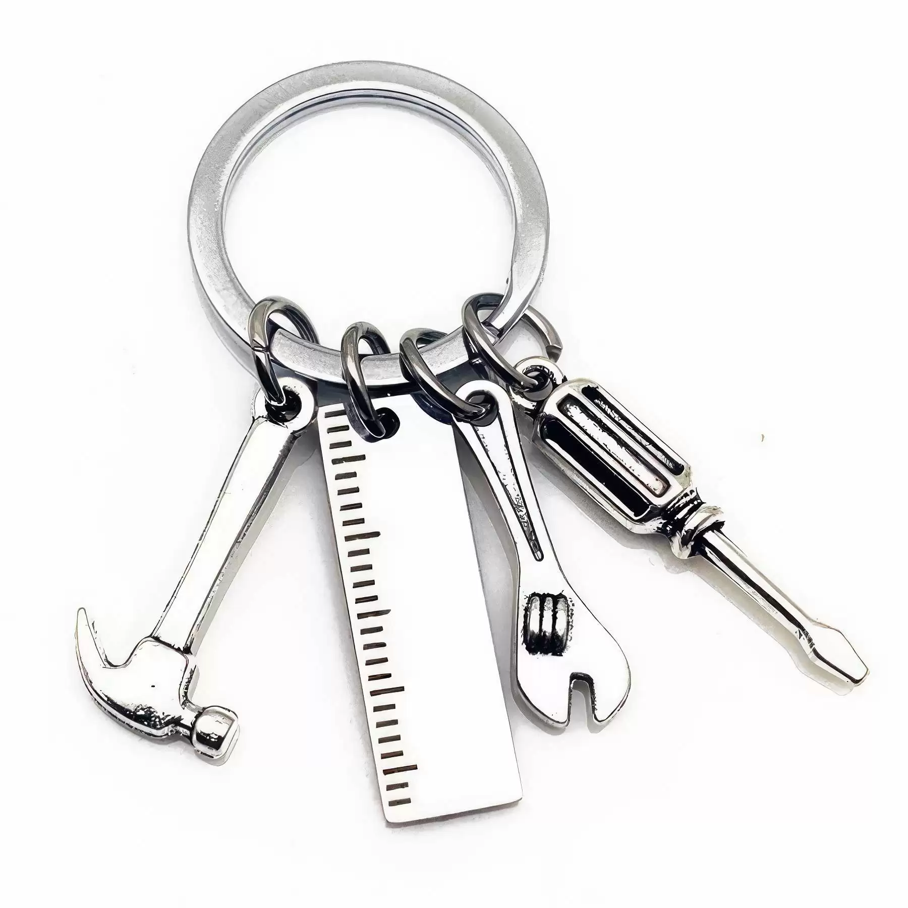 Custom Stainless Steel Key Chain - Image 2