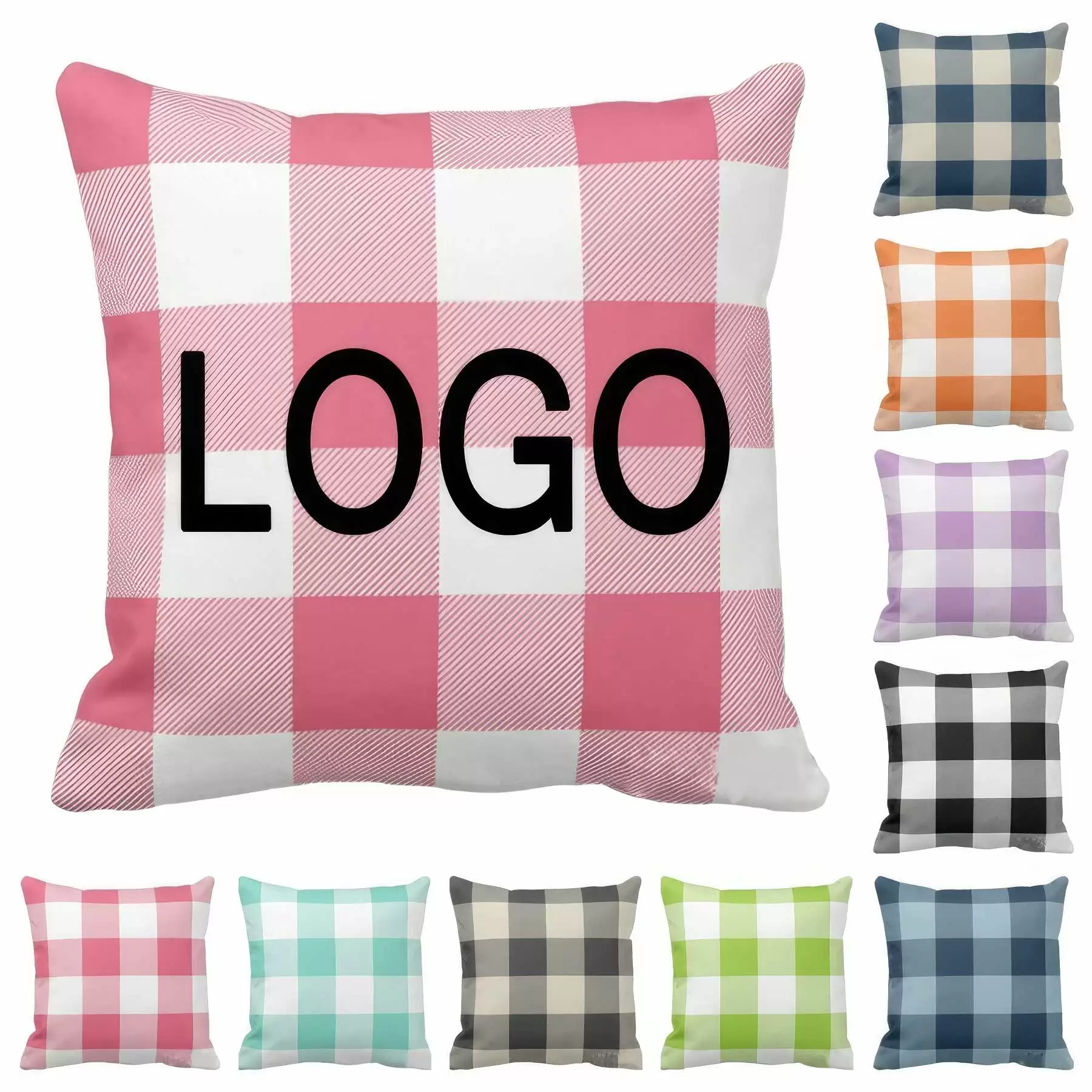 Custom Simple Style Pillowcases & Home Sofa Decoration