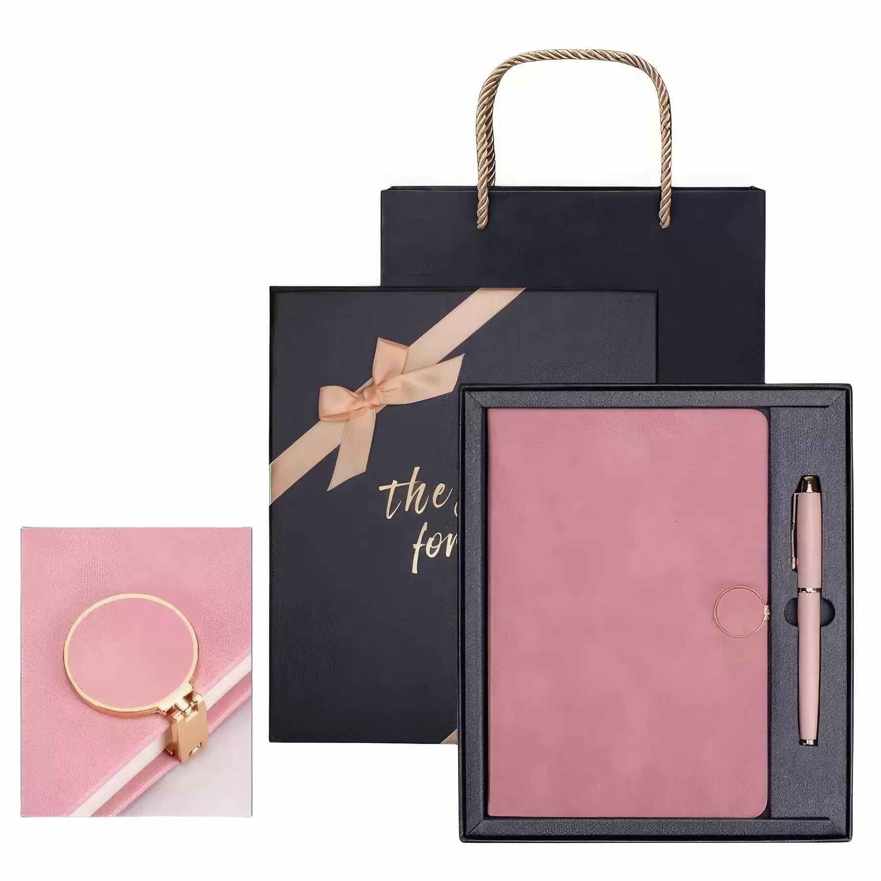 Custom Notebook With Pen Gifts Set - Image 2