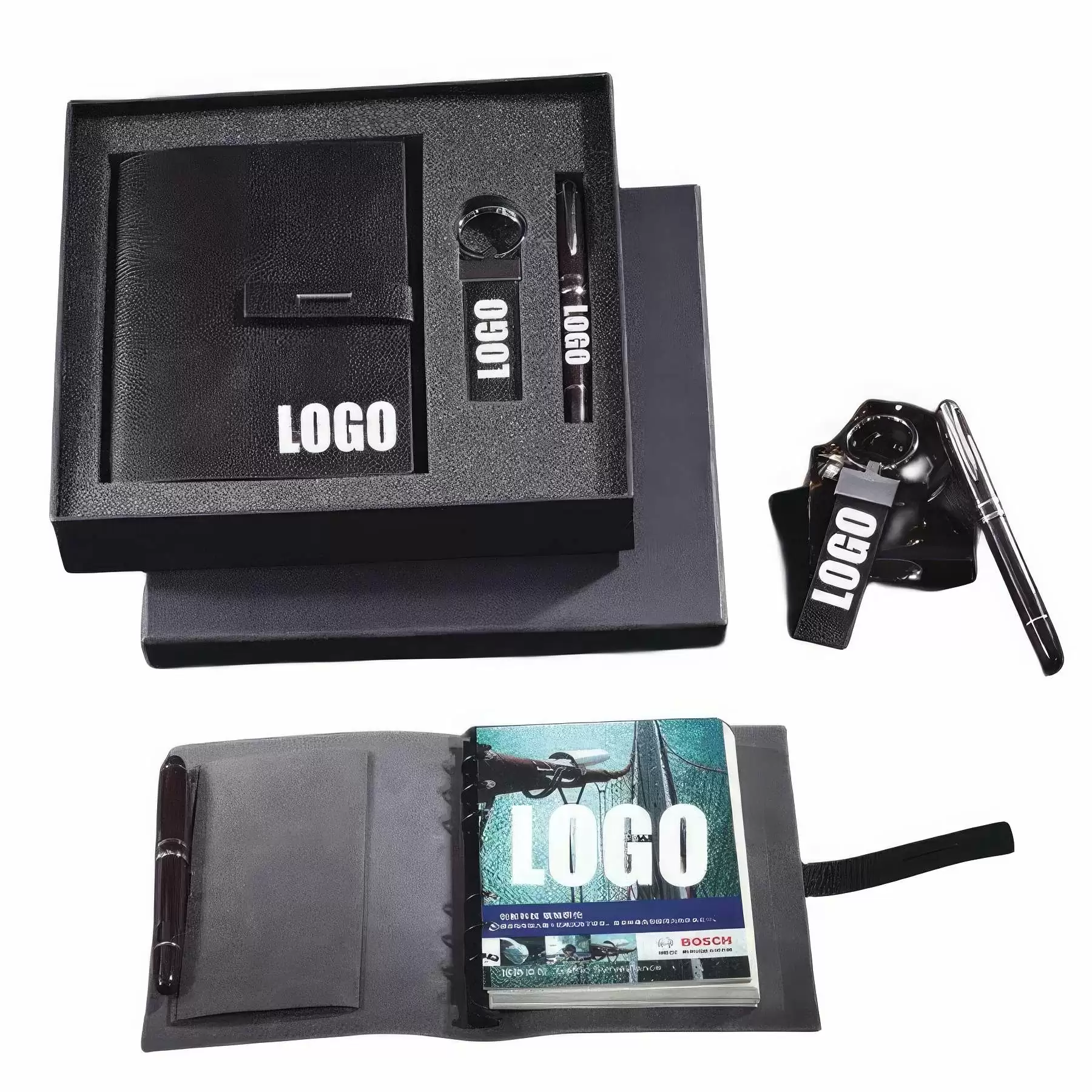 Custom NoteBook Set Gift Box