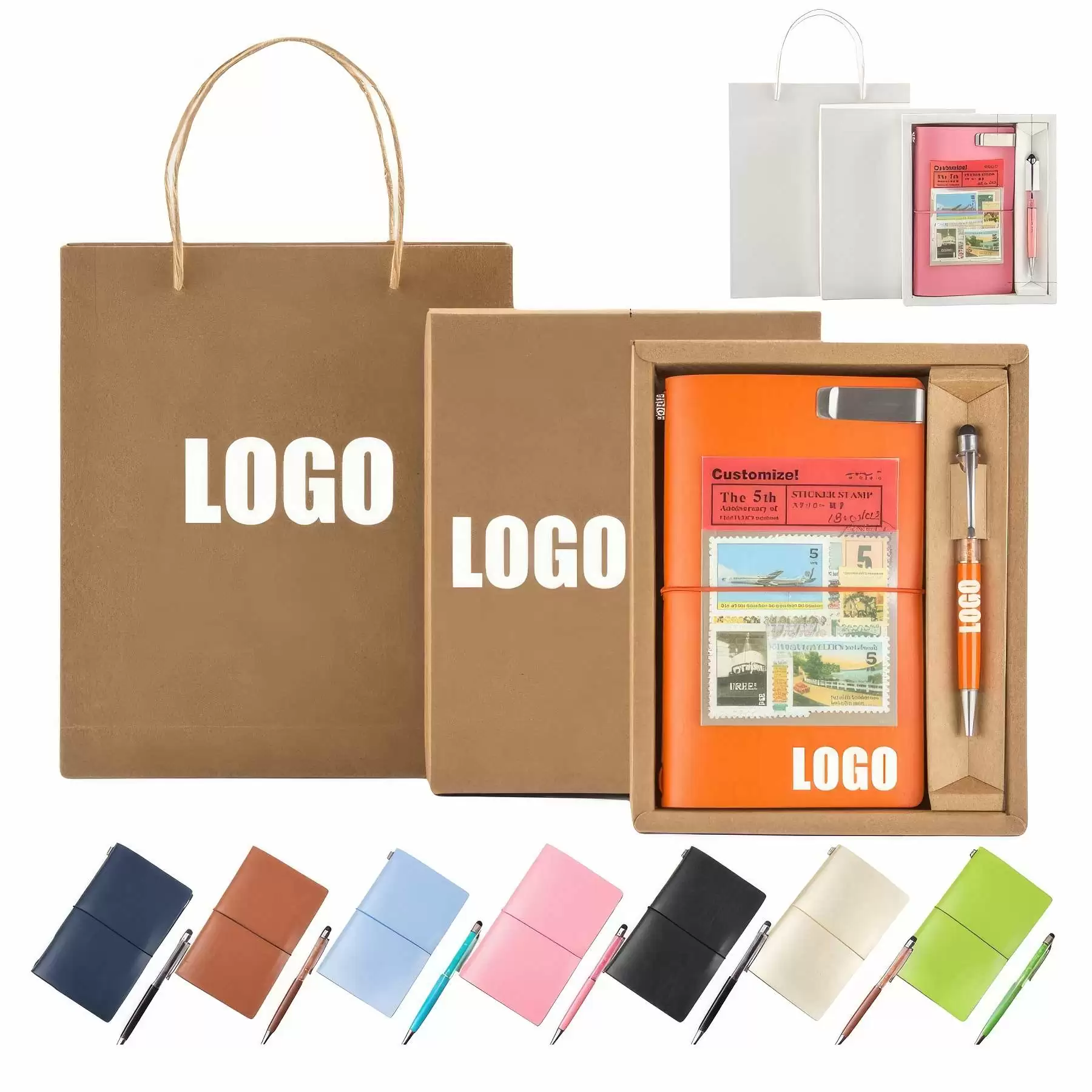 Custom NoteBook Set Gift Box