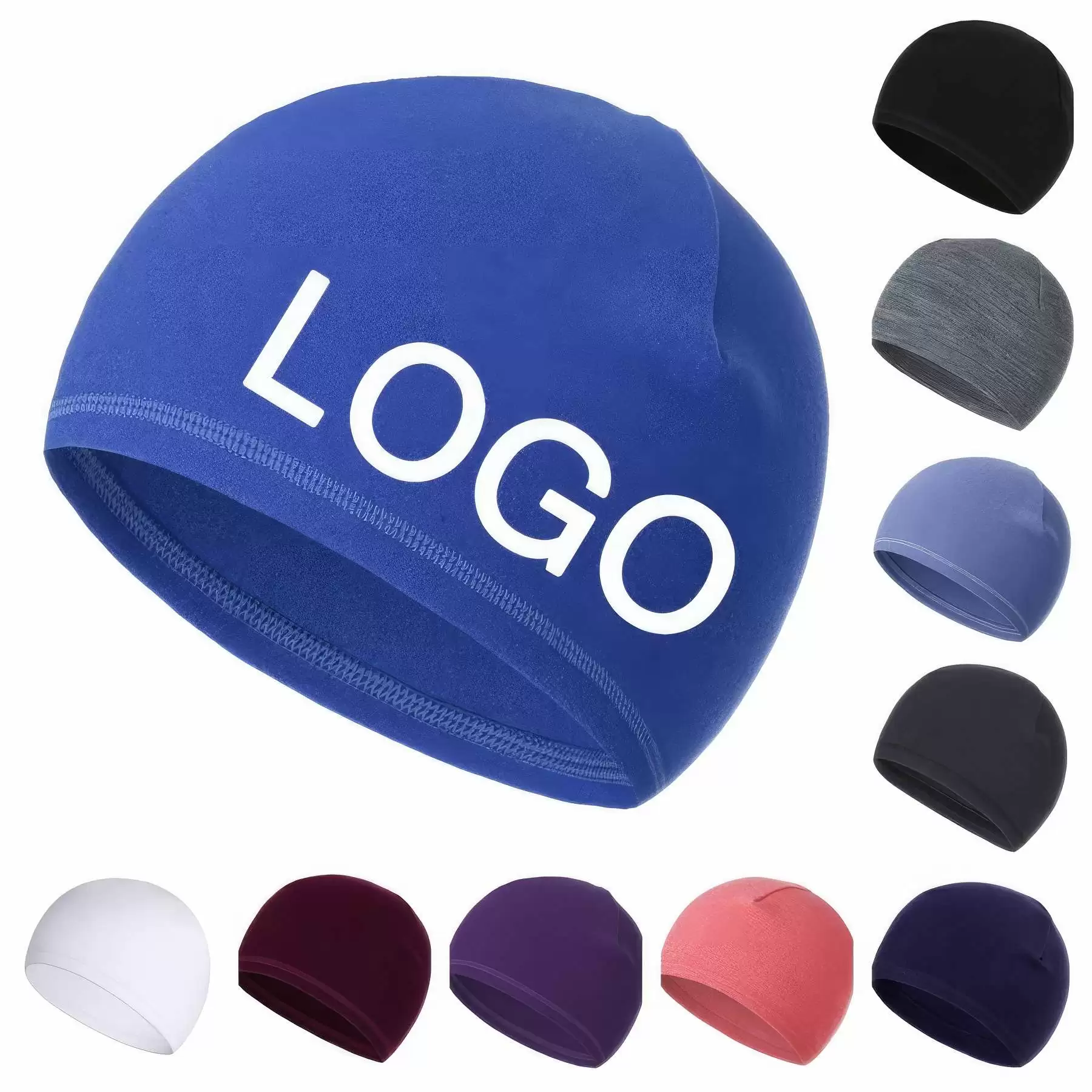 Outdoor Skiing Fleece Beanie & Windproof Cycling Skull Cap