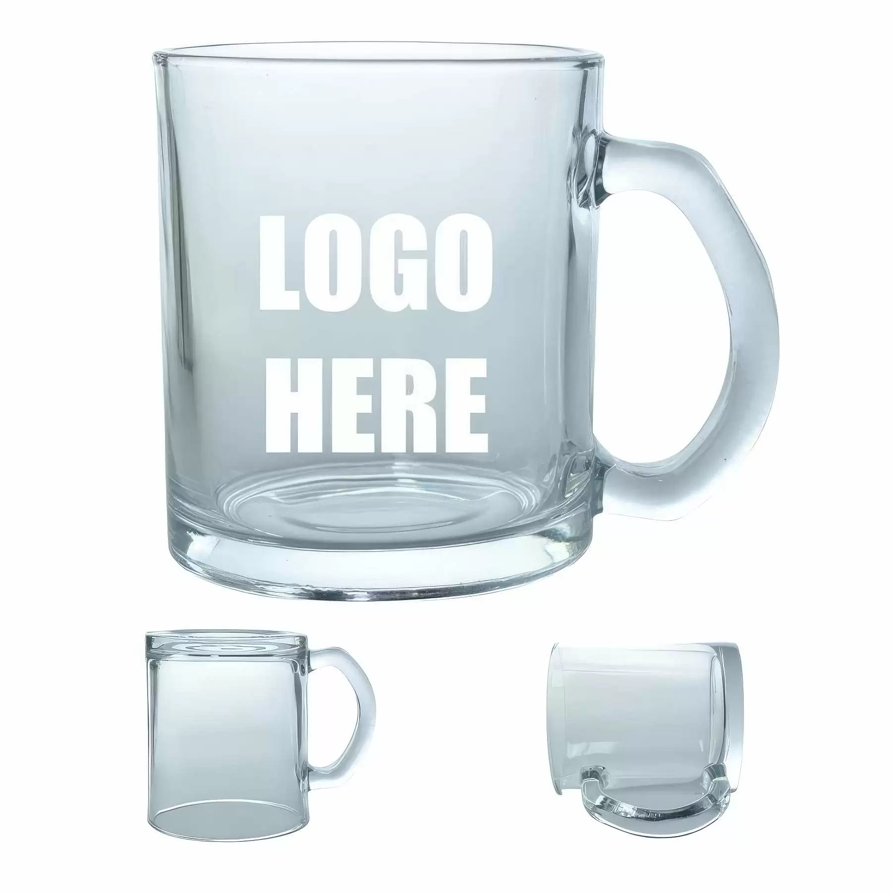 Custom 11.5 oz Beer Glass Mugs With Handle