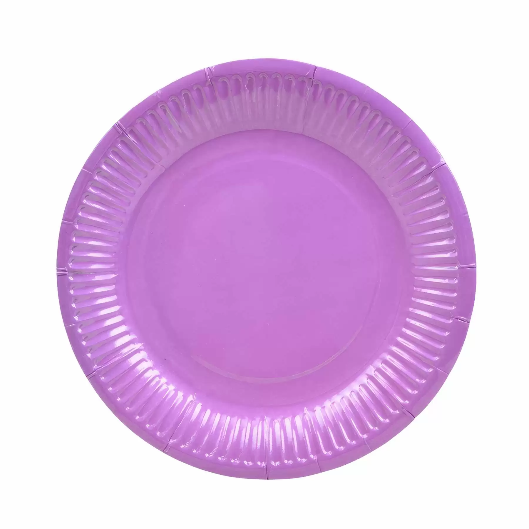 Custom 7" Disposable Party Picnic Salad Dessert Paper Plate - Image 2