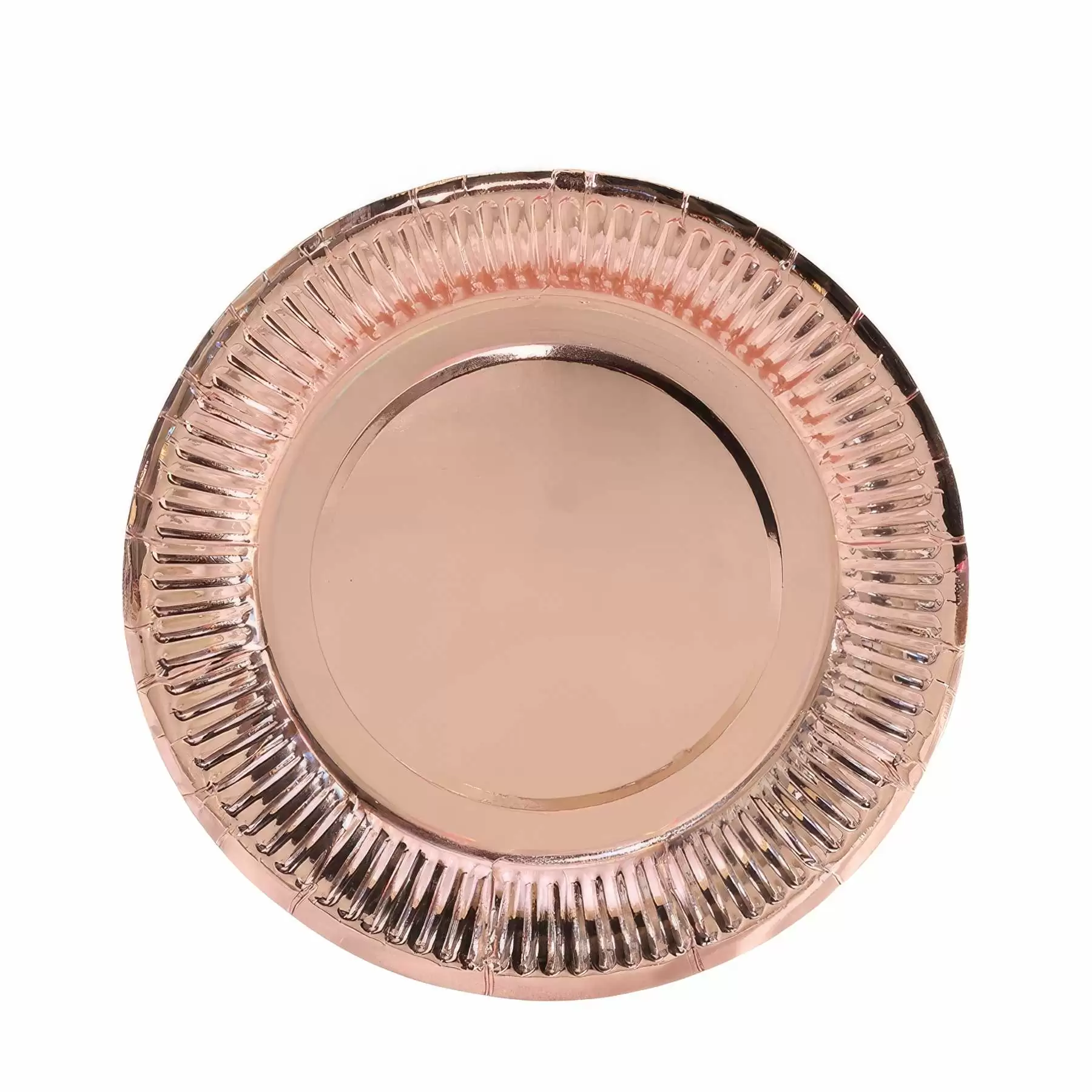 Custom 7" Disposable Party Picnic Salad Dessert Paper Plate - Image 2