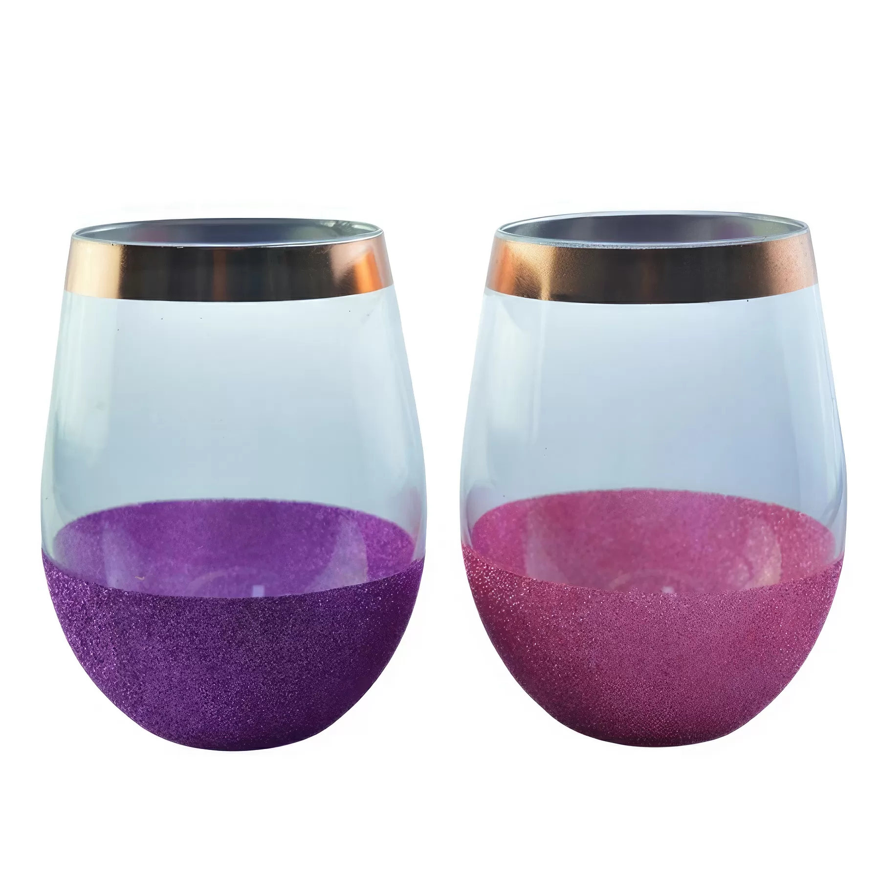 Custom 19 oz Stemless Wine Glasses - Image 2