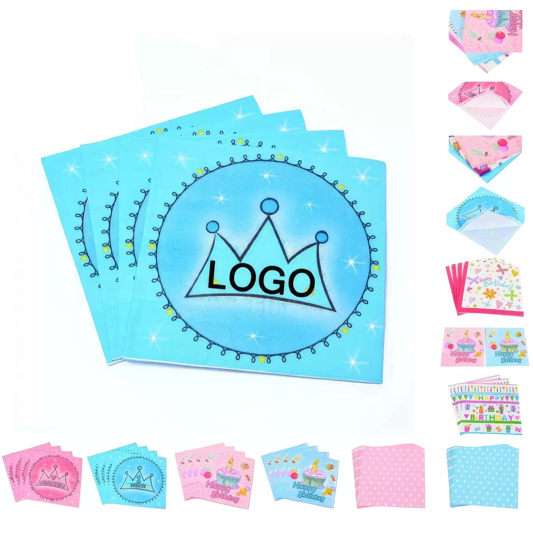 Party Event Napkin 20Pcs Pack Celebration Decoration Tissue