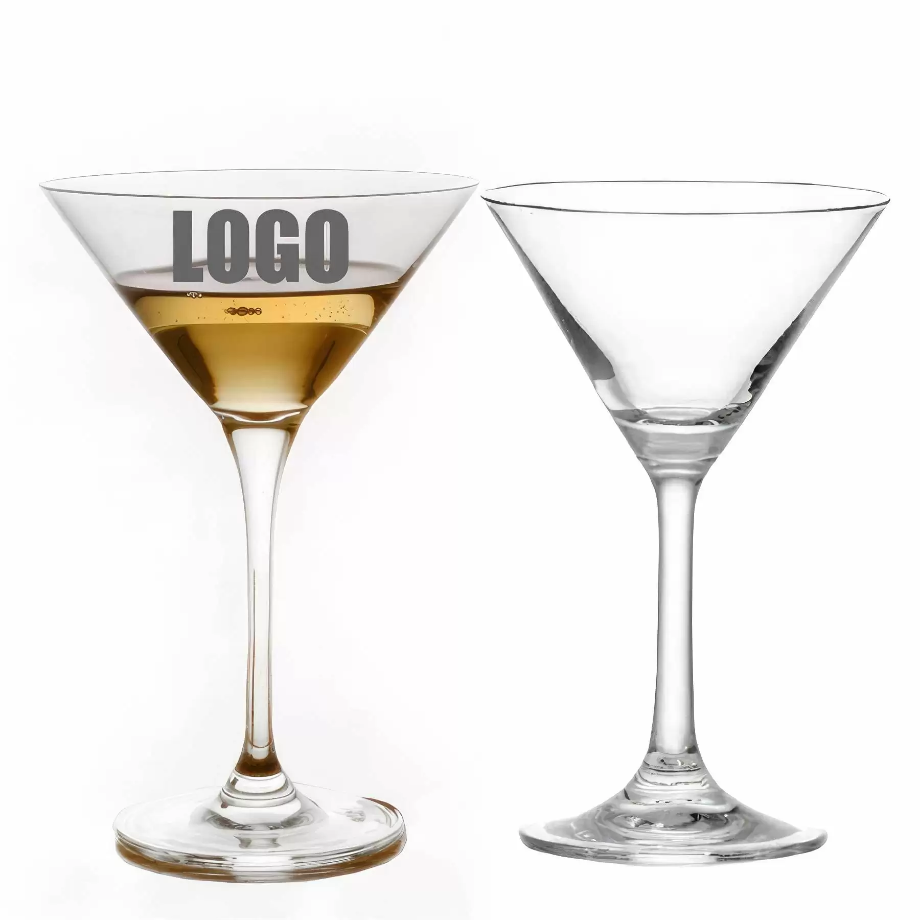 Custom 6 oz Martini Glasses