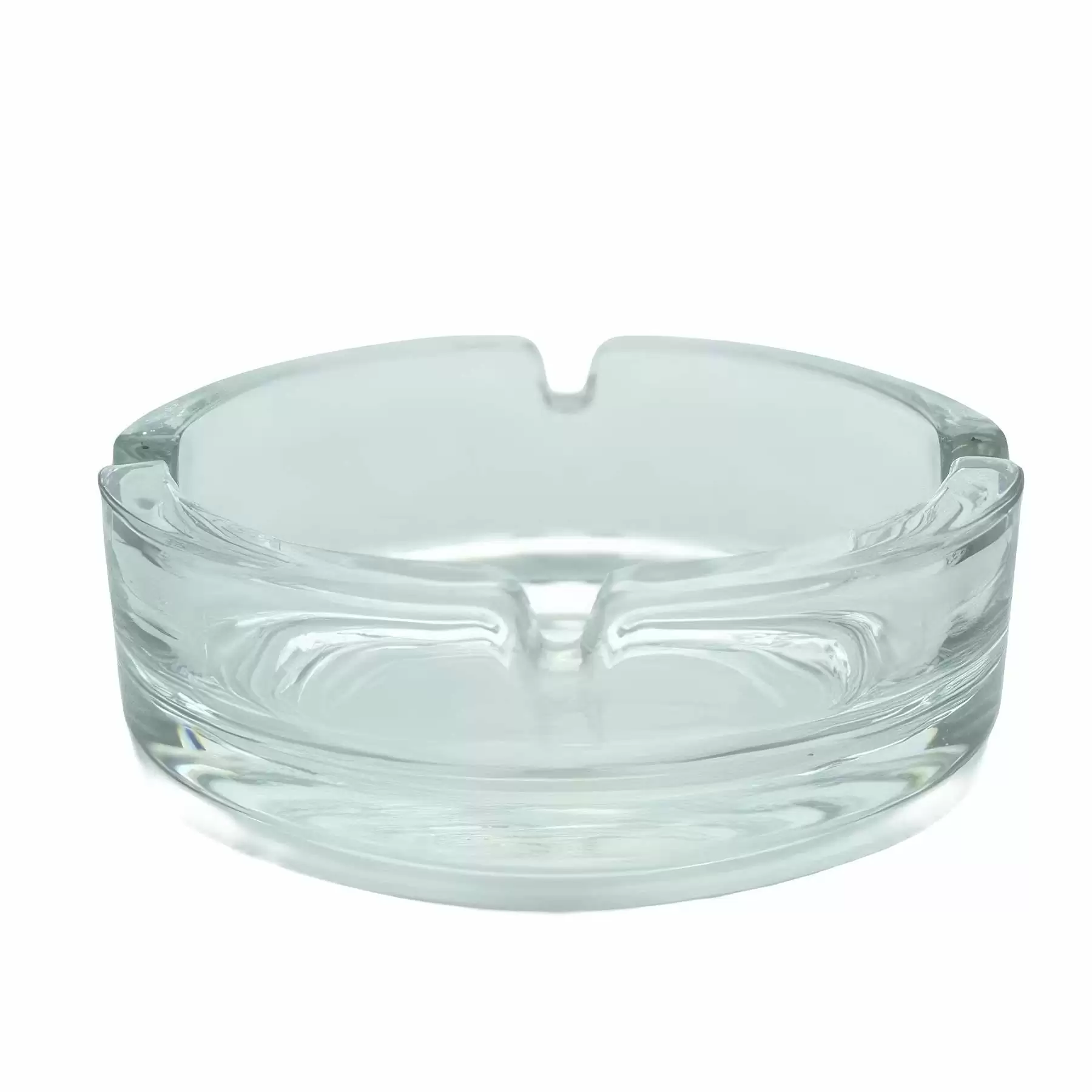 Custom Clear Glass Ashtrays for Cigarettes - Image 2